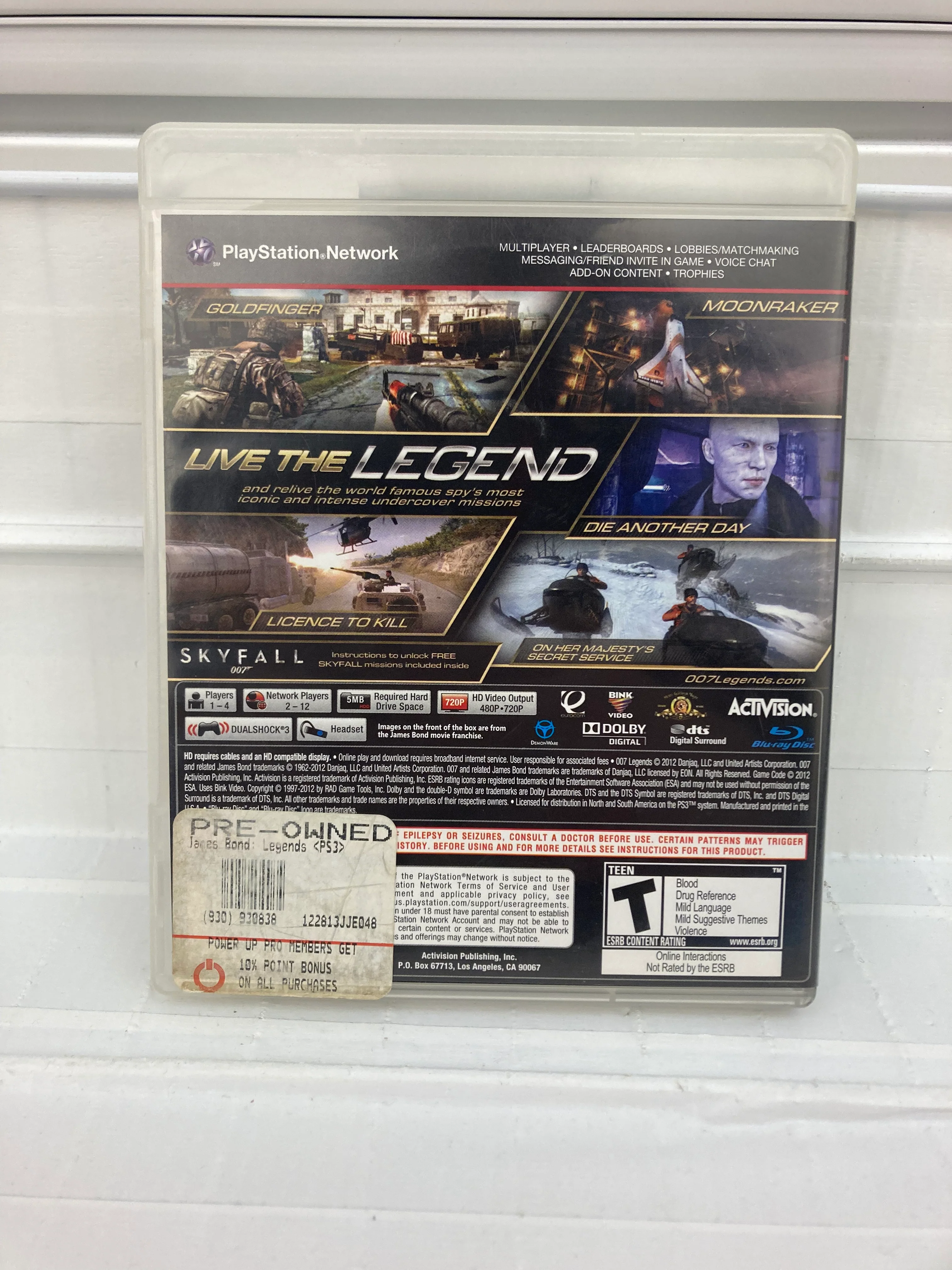 007 Legends - Playstation 3 - Image 2