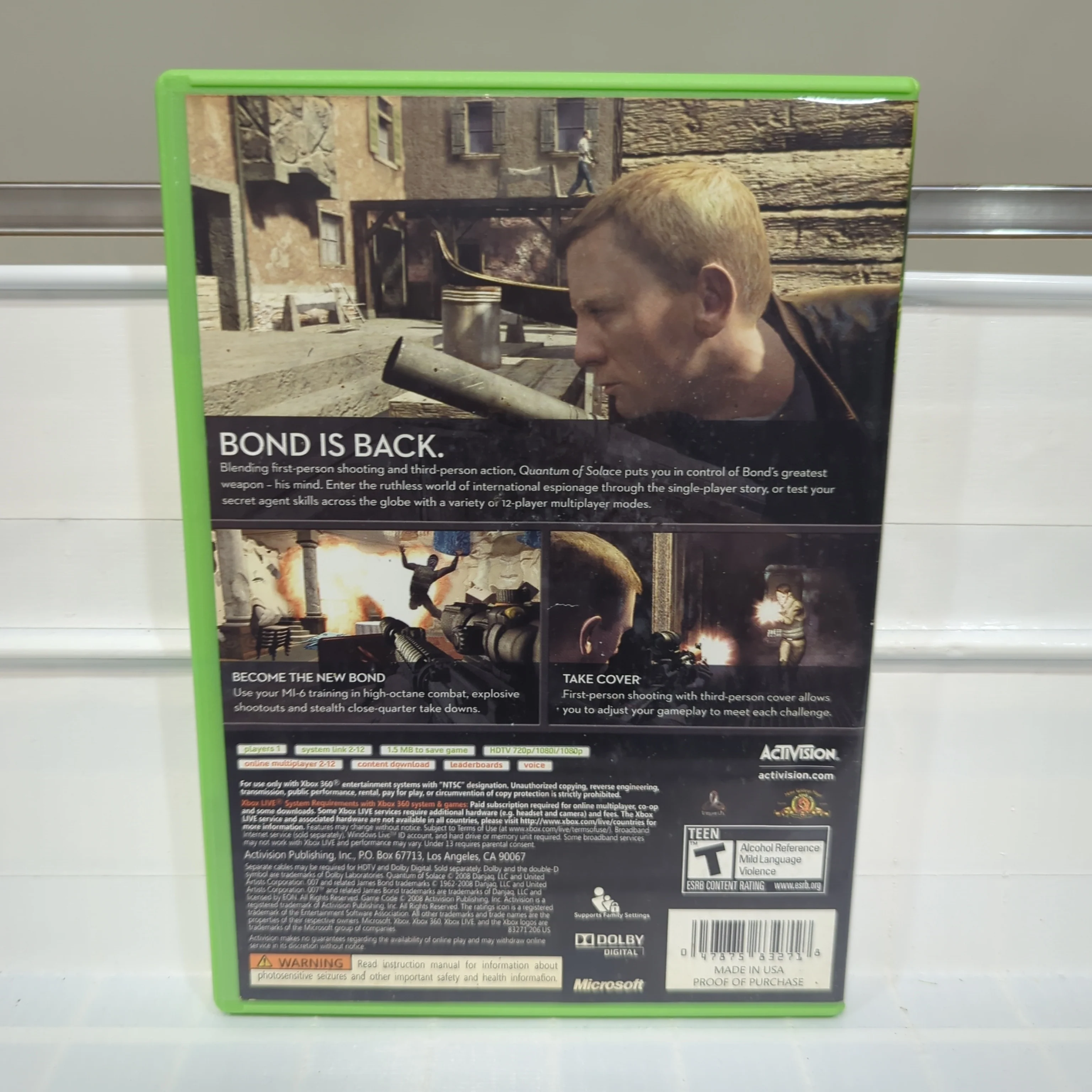 007 Quantum of Solace - Xbox 360 - Image 2