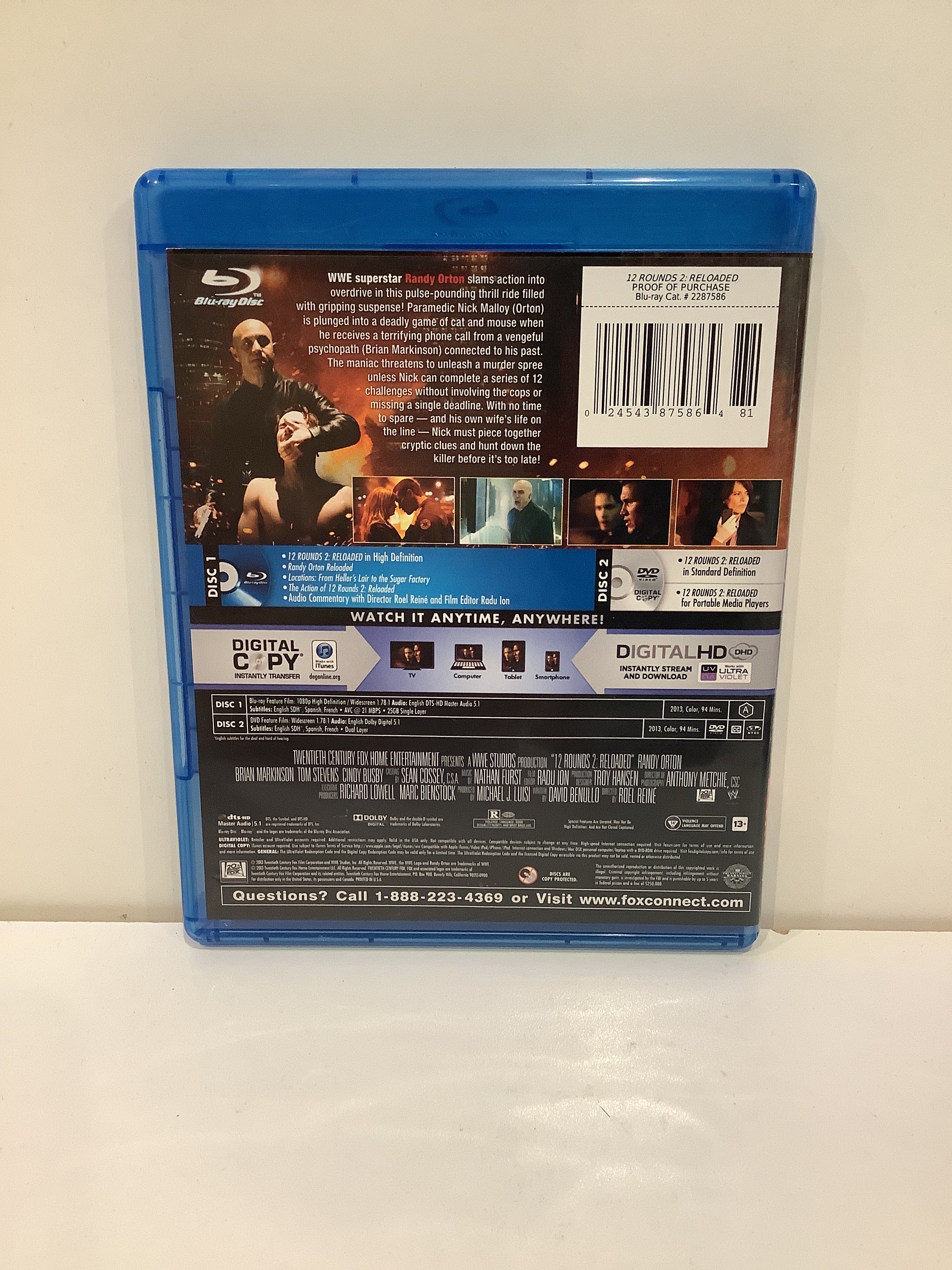 12 Rounds 2 Reloaded - Blu-Ray - Image 2