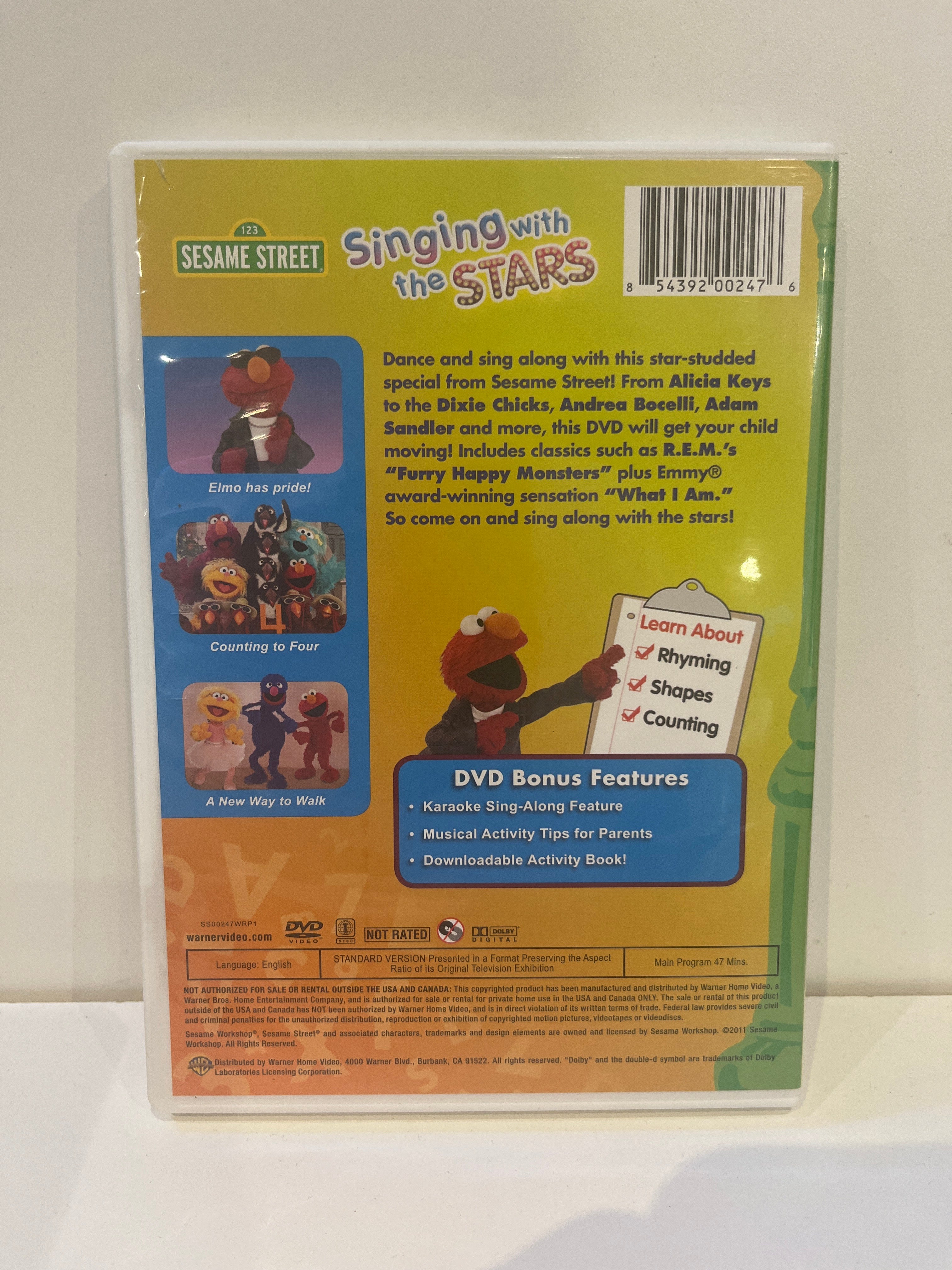 123 Sesame Street: Singing with the Stars - DVD - Image 2