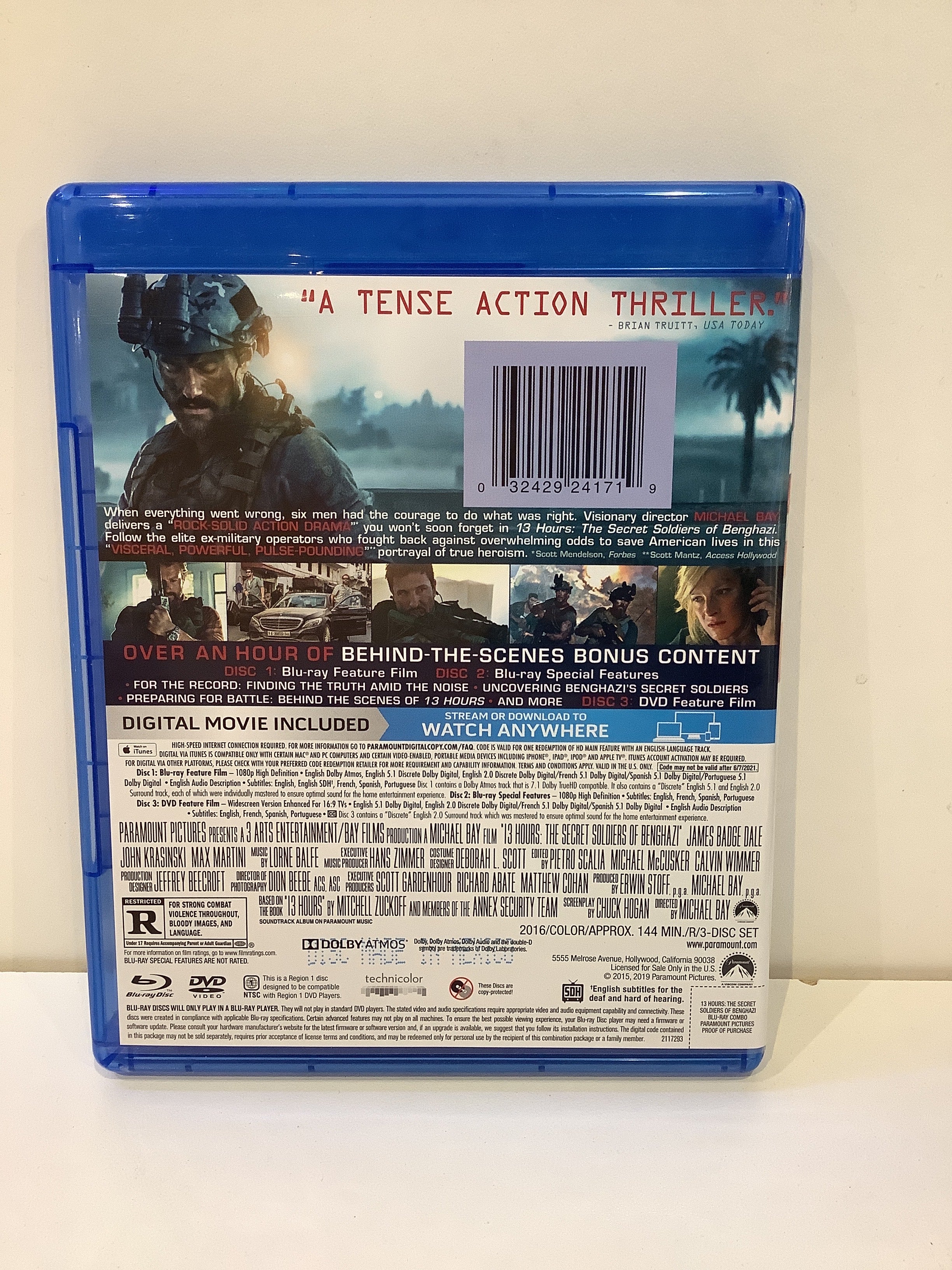 13 Hours: The Secret Soldiers of Benghazi - Blu-Ray - Image 2