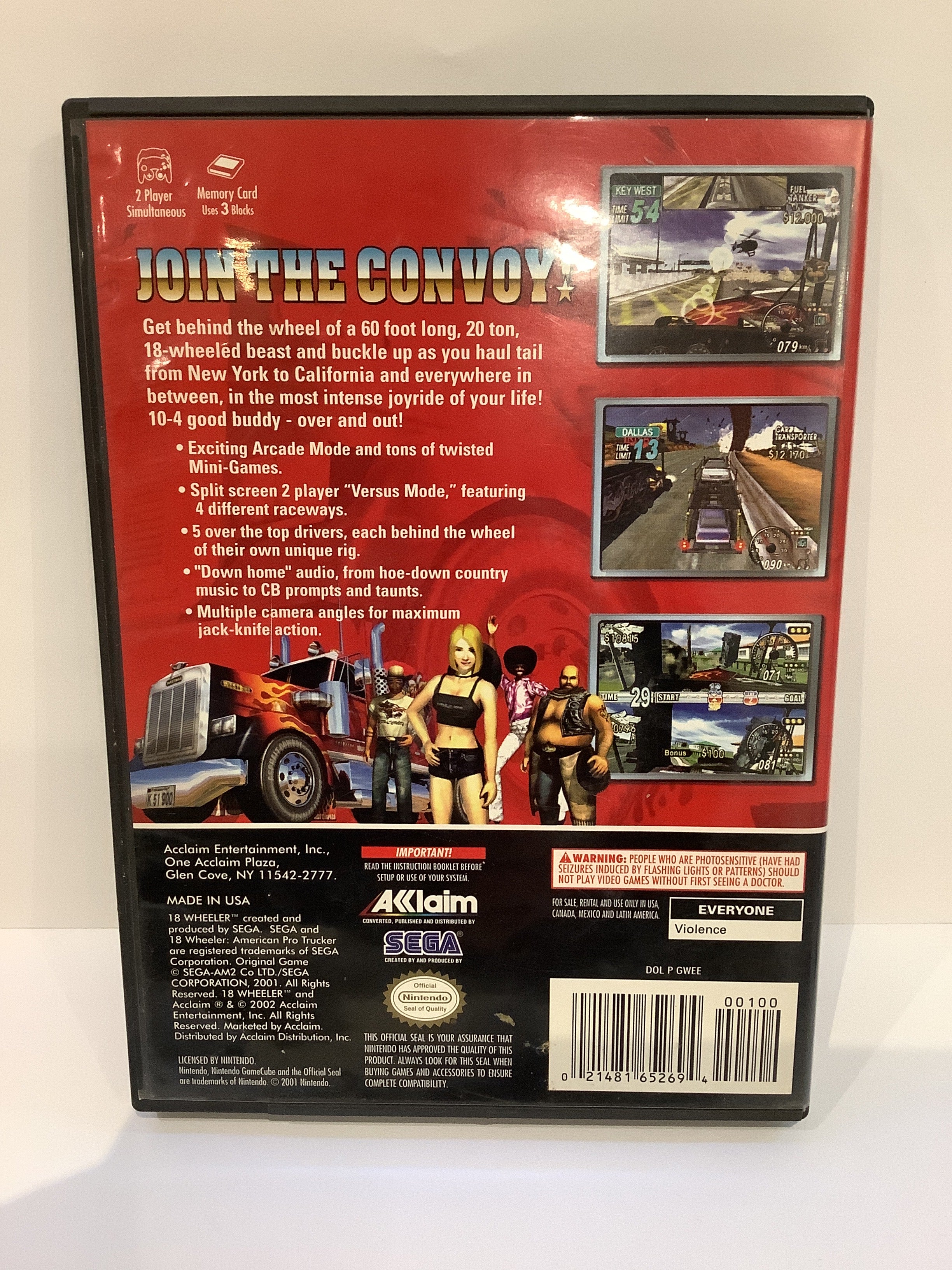 18 Wheeler American Pro Trucker - Gamecube - Image 2