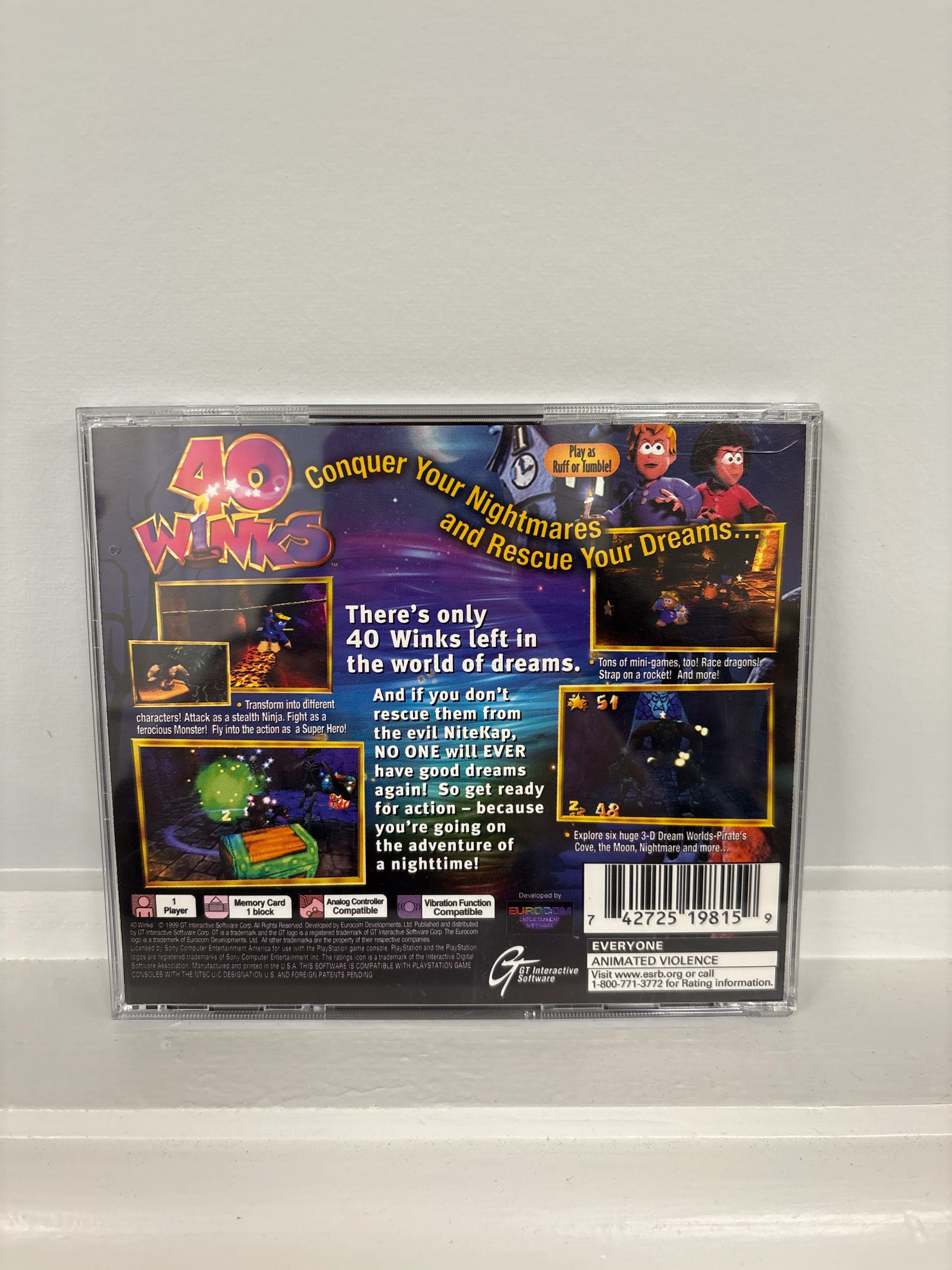 40 Winks - Playstation - Image 2