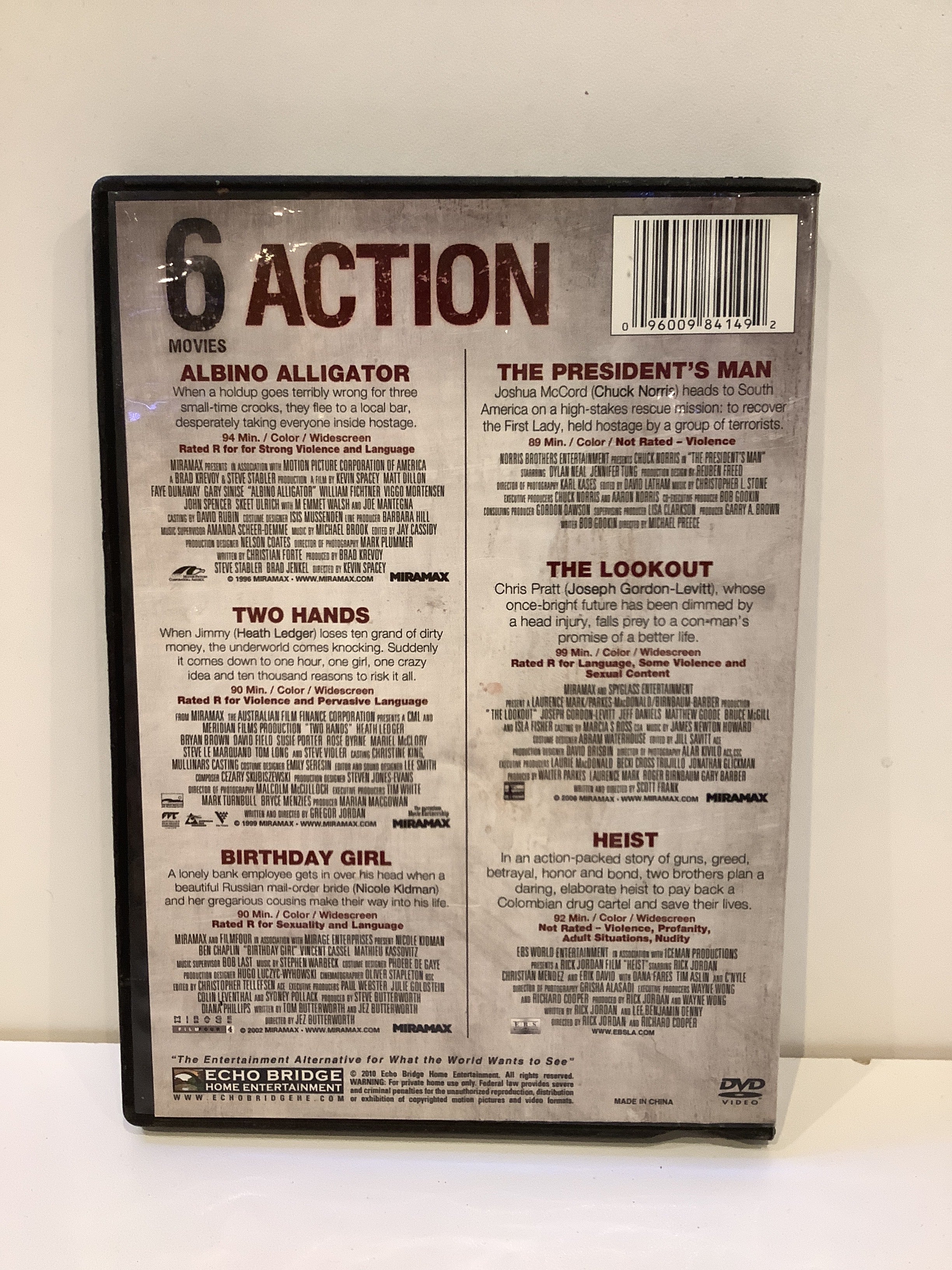 6 Film Action Collection - DVD - Image 2