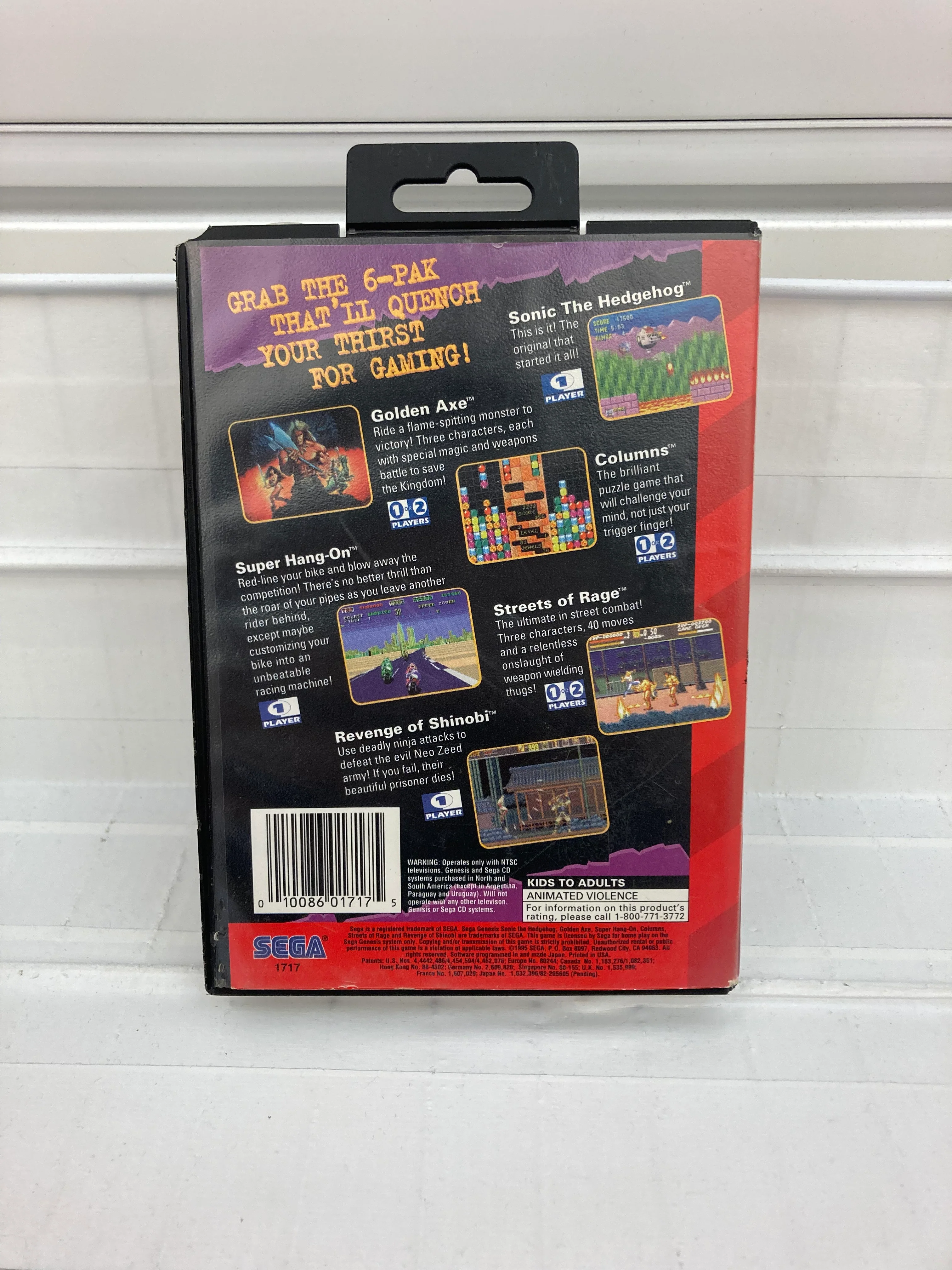 6-Pak - Sega Genesis - Image 2