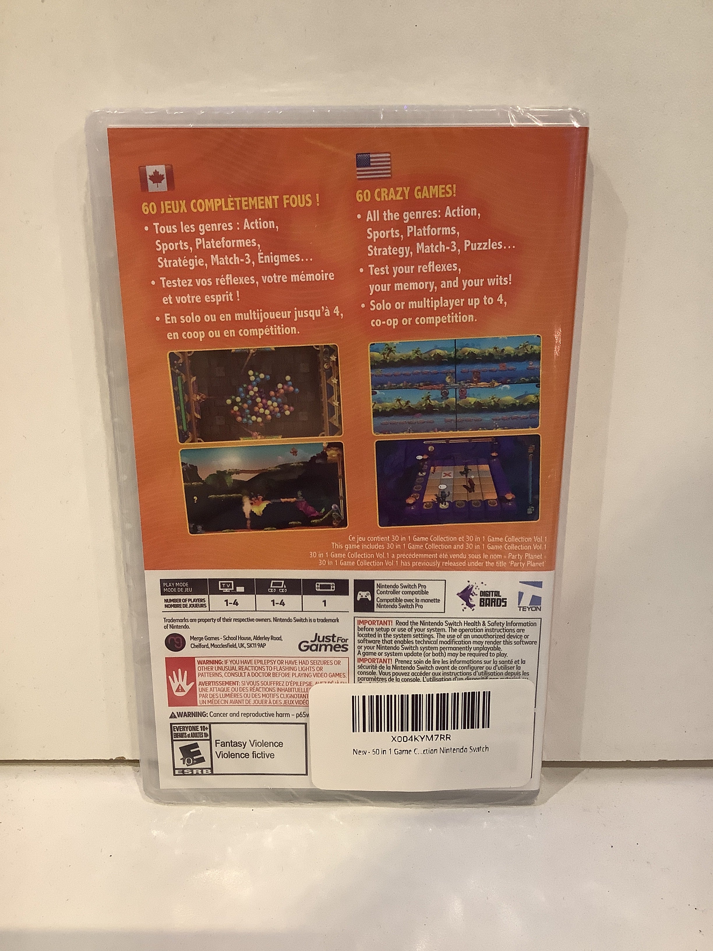 60 in 1 Game Collection - Nintendo Switch - Image 2