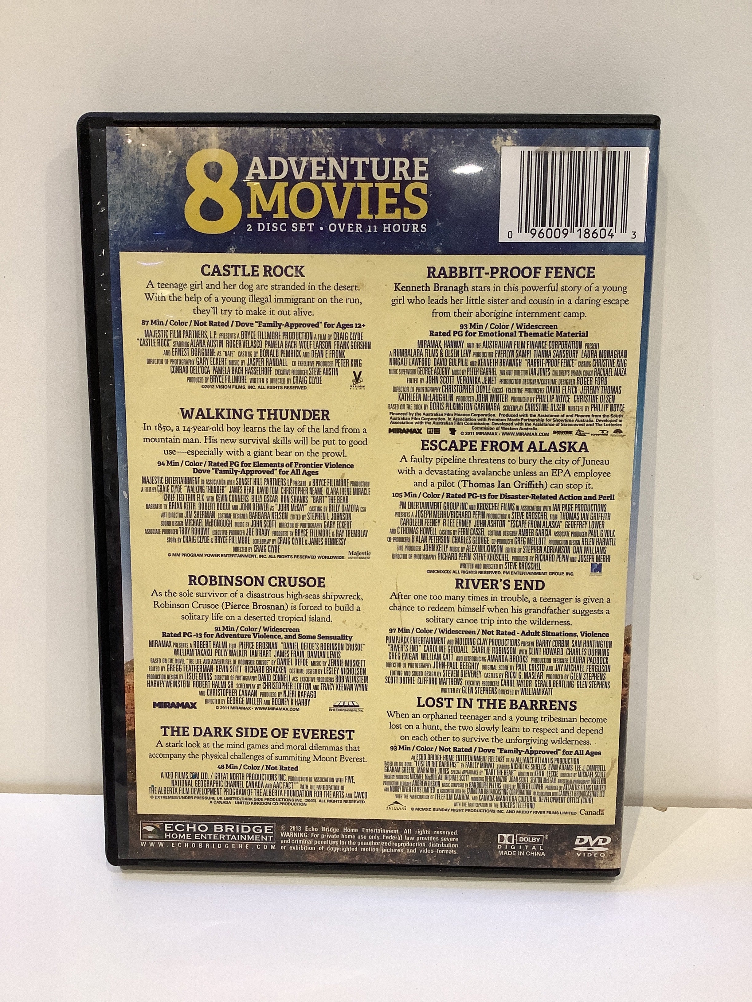 8 Adventure Movies - DVD - Image 2