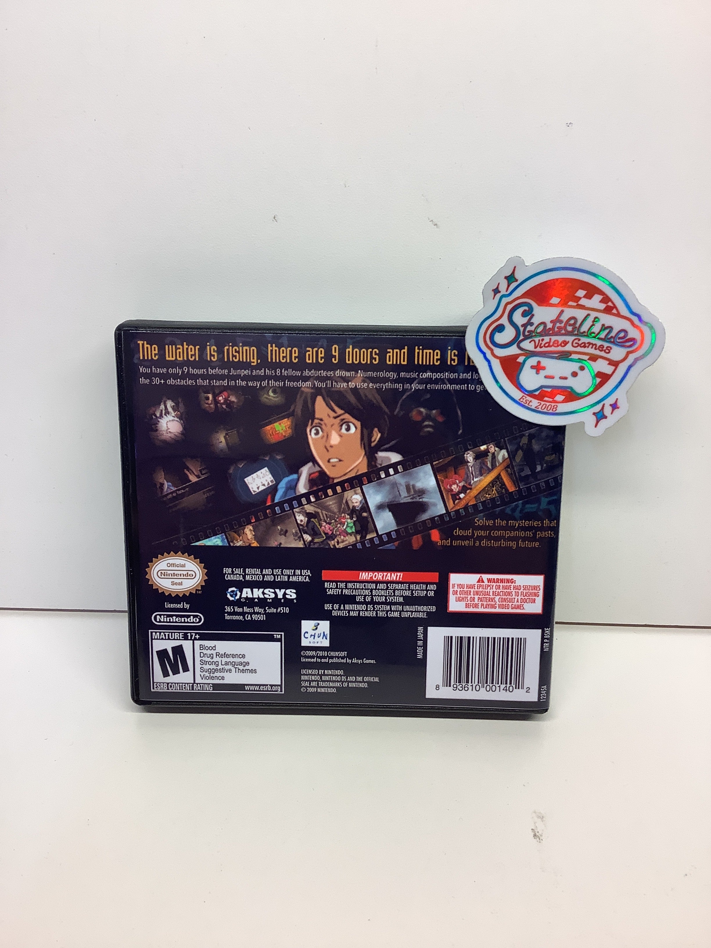 999: 9 Hours, 9 Persons, 9 Doors - Nintendo DS - Image 2