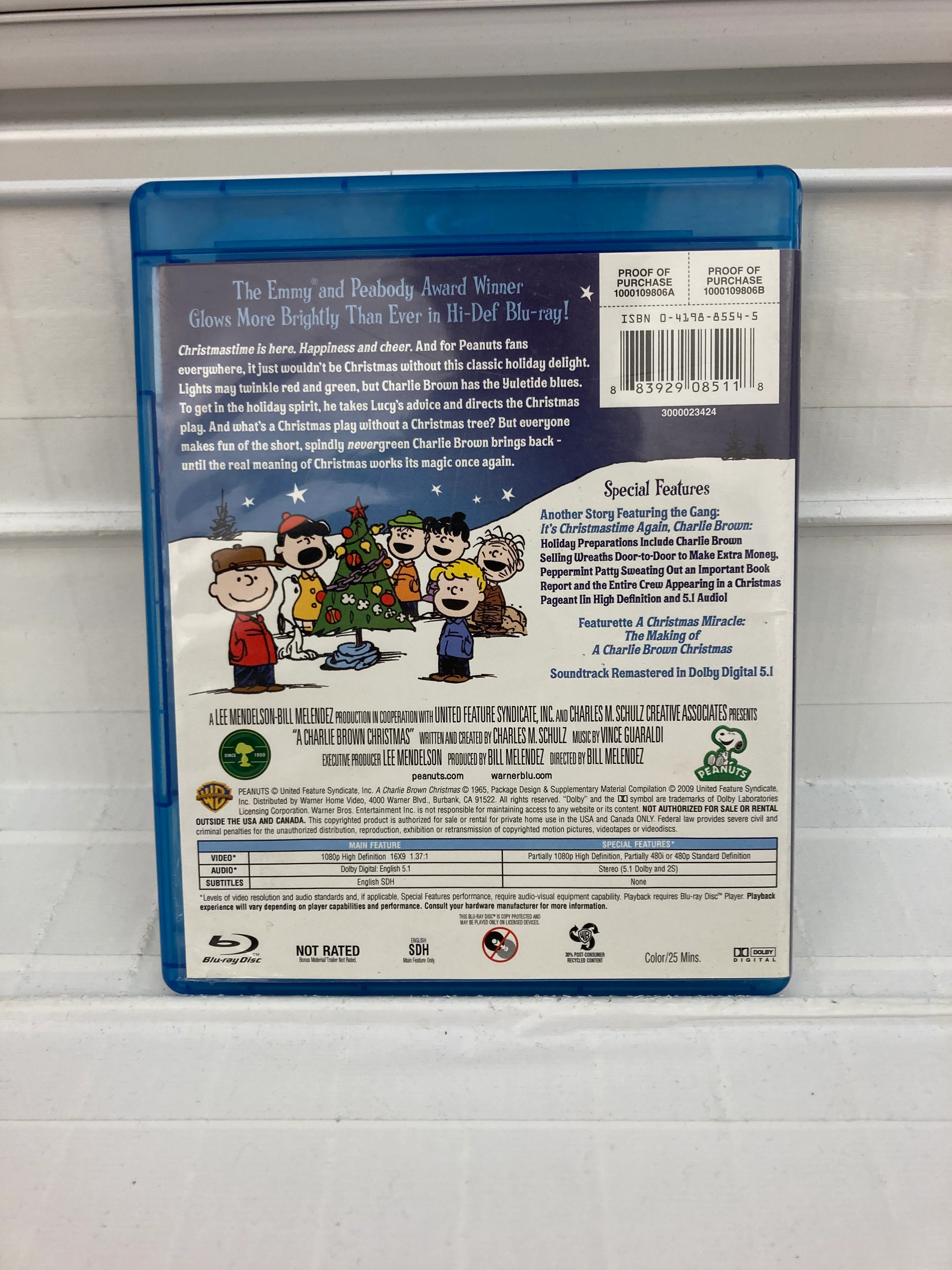 A Charlie Brown Christmas - Blu Ray - Image 2