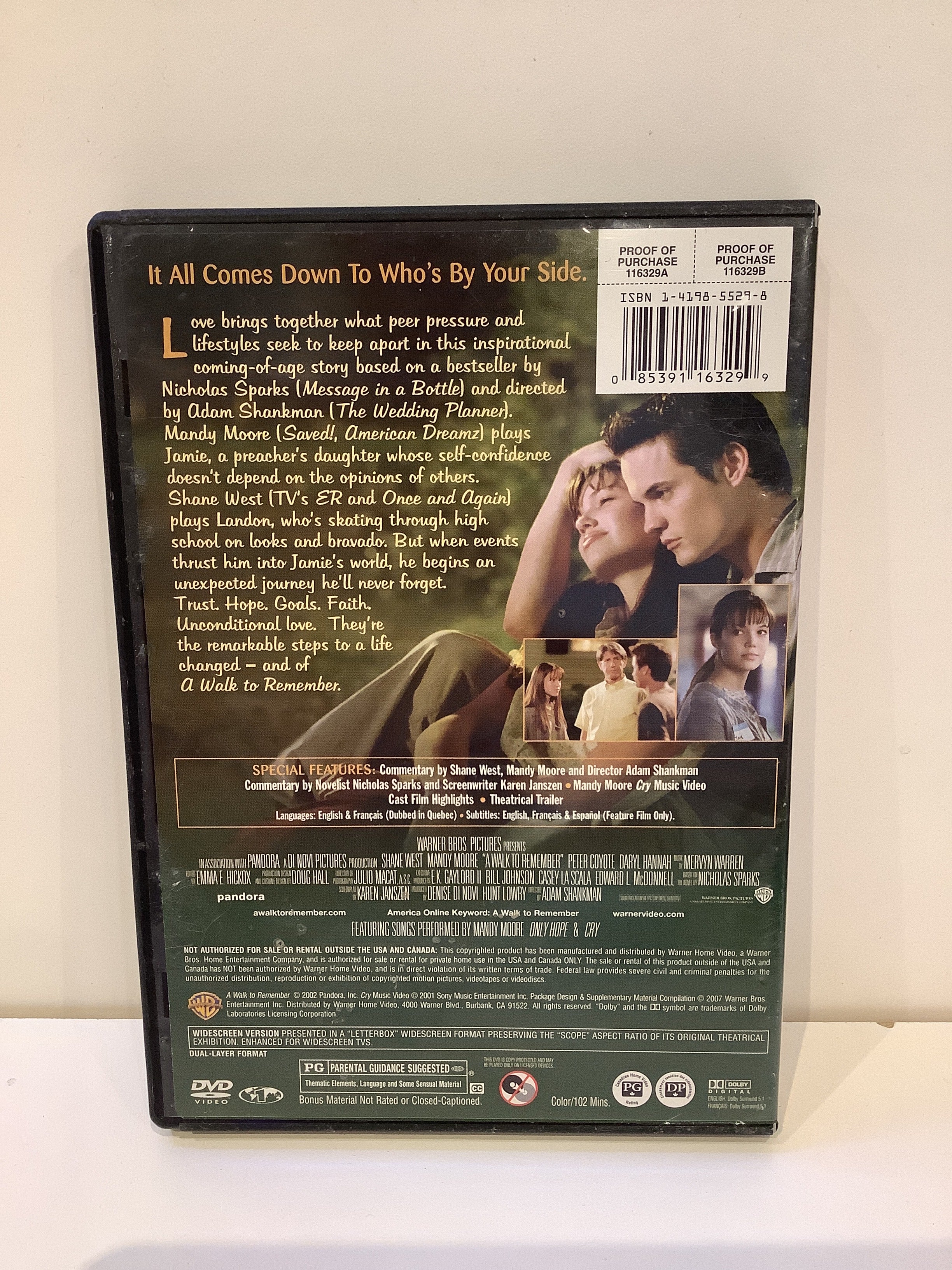 A Walk to Remember - DVD - Image 2