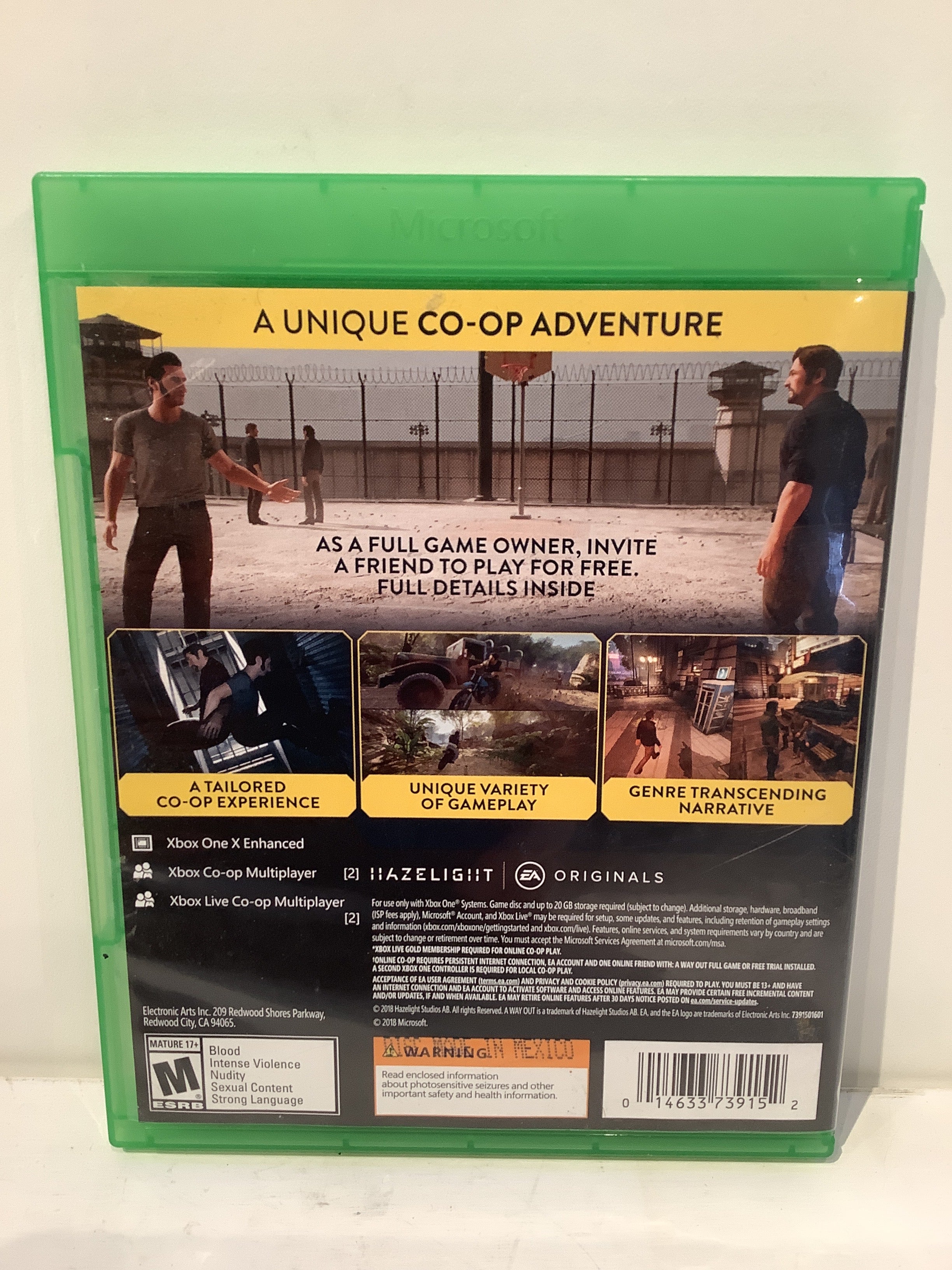 A Way Out - Xbox One - Image 2