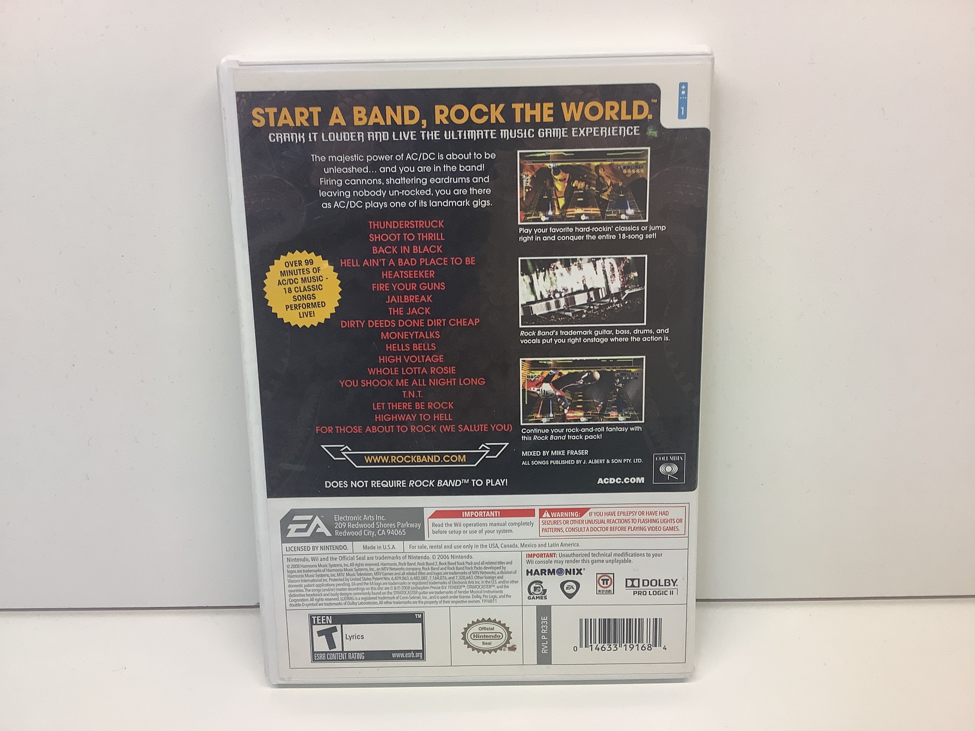 AC/DC Live Rock Band Track Pack - Wii - Image 2