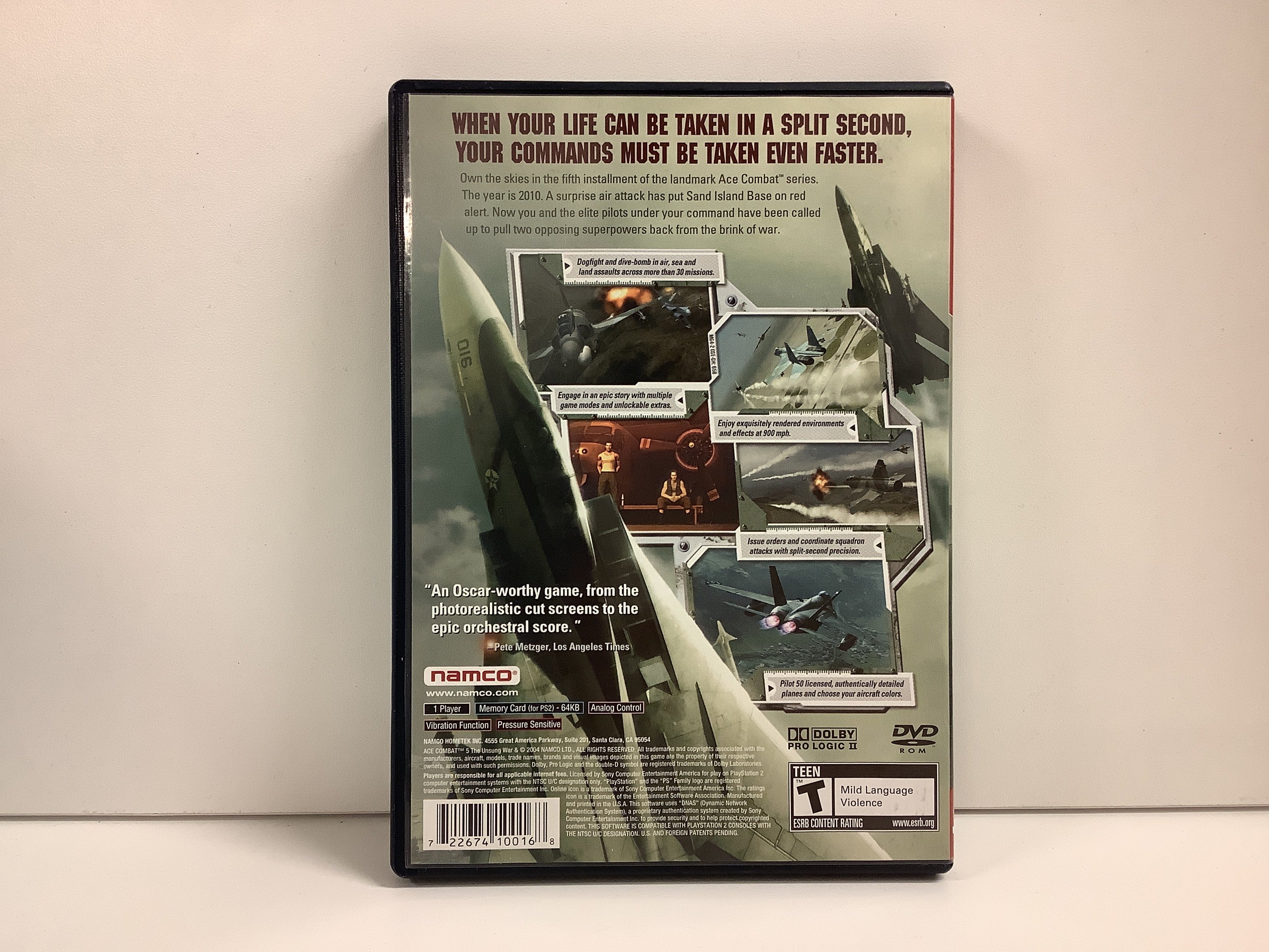 Ace Combat 5 Unsung War [Greatest Hits] - Playstation 2 - Image 2
