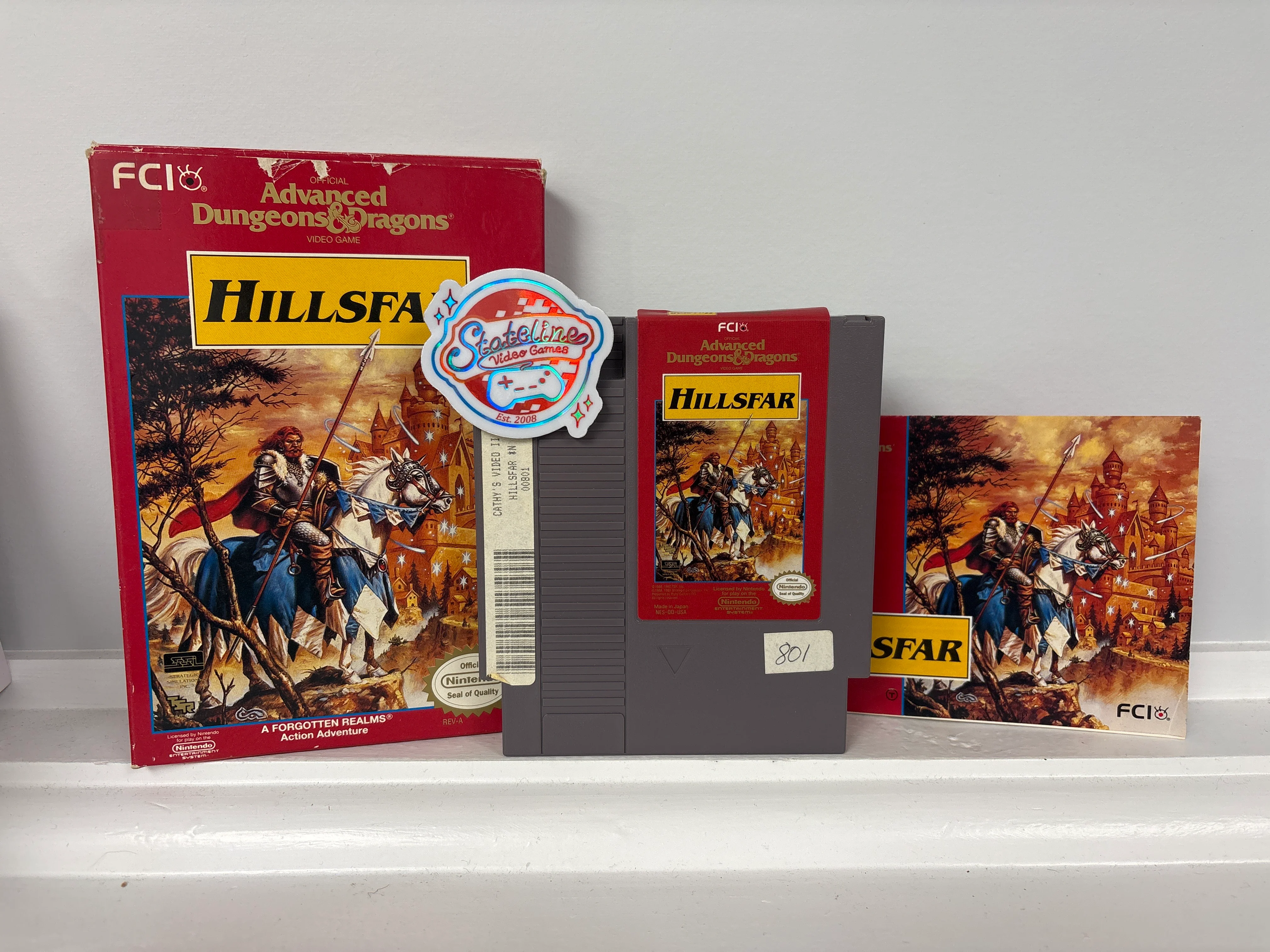Advanced Dungeons & Dragons Hillsfar - NES