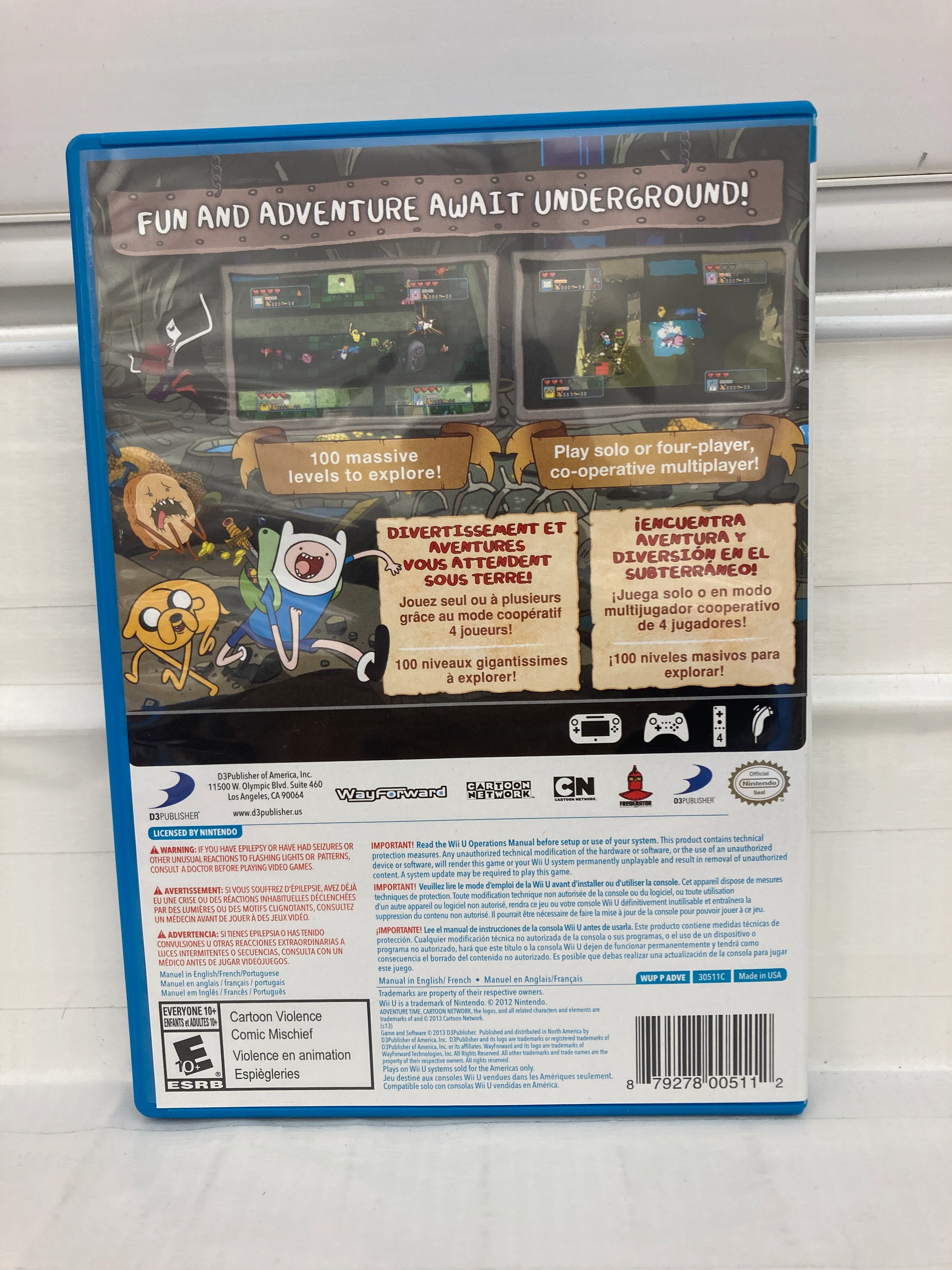 Adventure Time: Explore the Dungeon Because I Don't Know - Wii U - Image 2