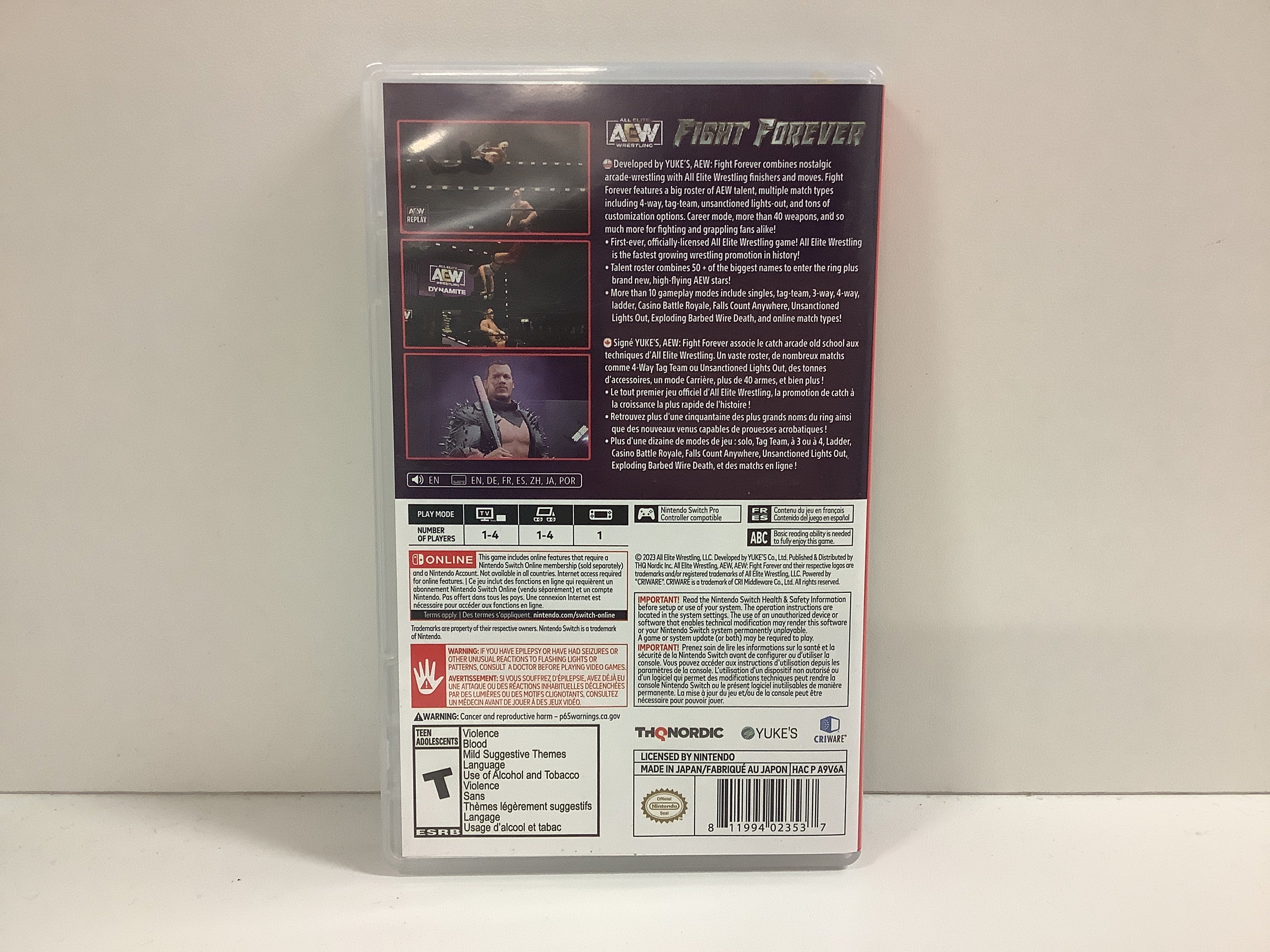 AEW: Fight Forever - Nintendo Switch - Image 2