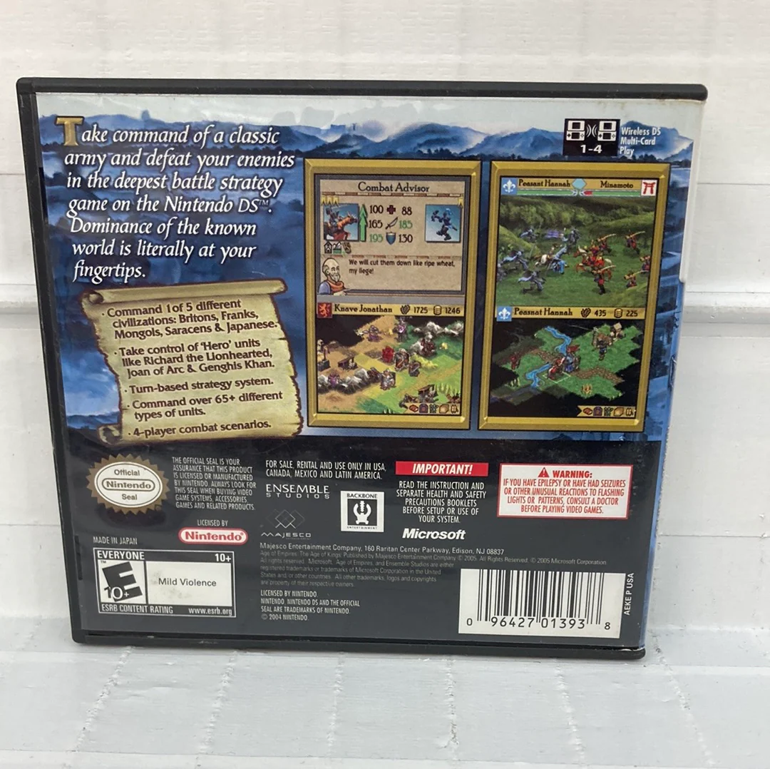 Age of Empires The Age of Kings - Nintendo DS - Image 2
