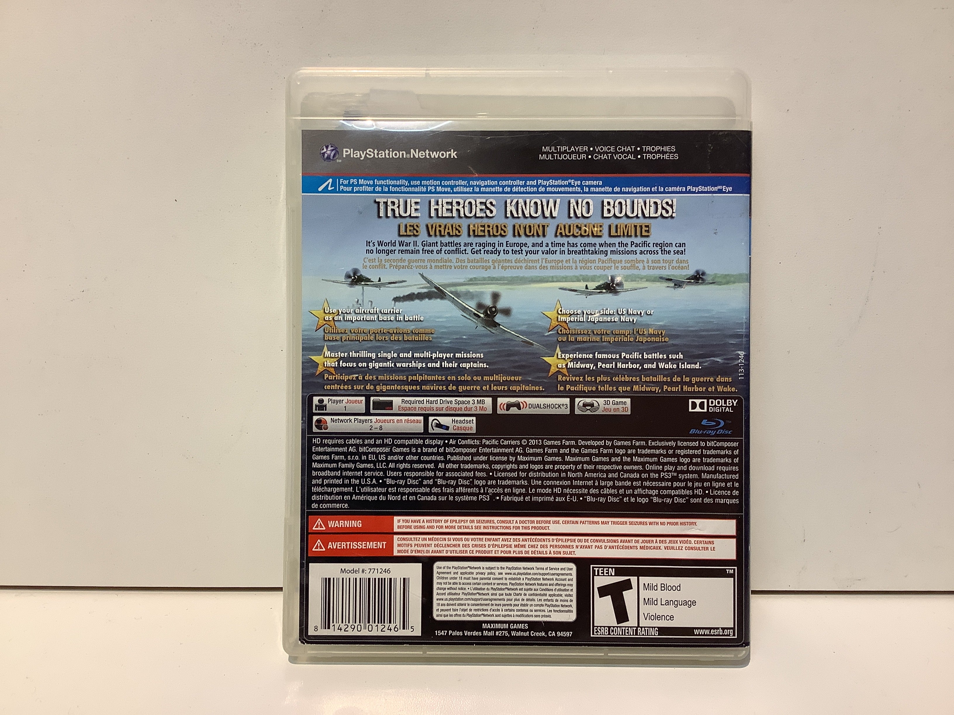 Air Conflicts: Pacific Carriers - Playstation 3 - Image 2