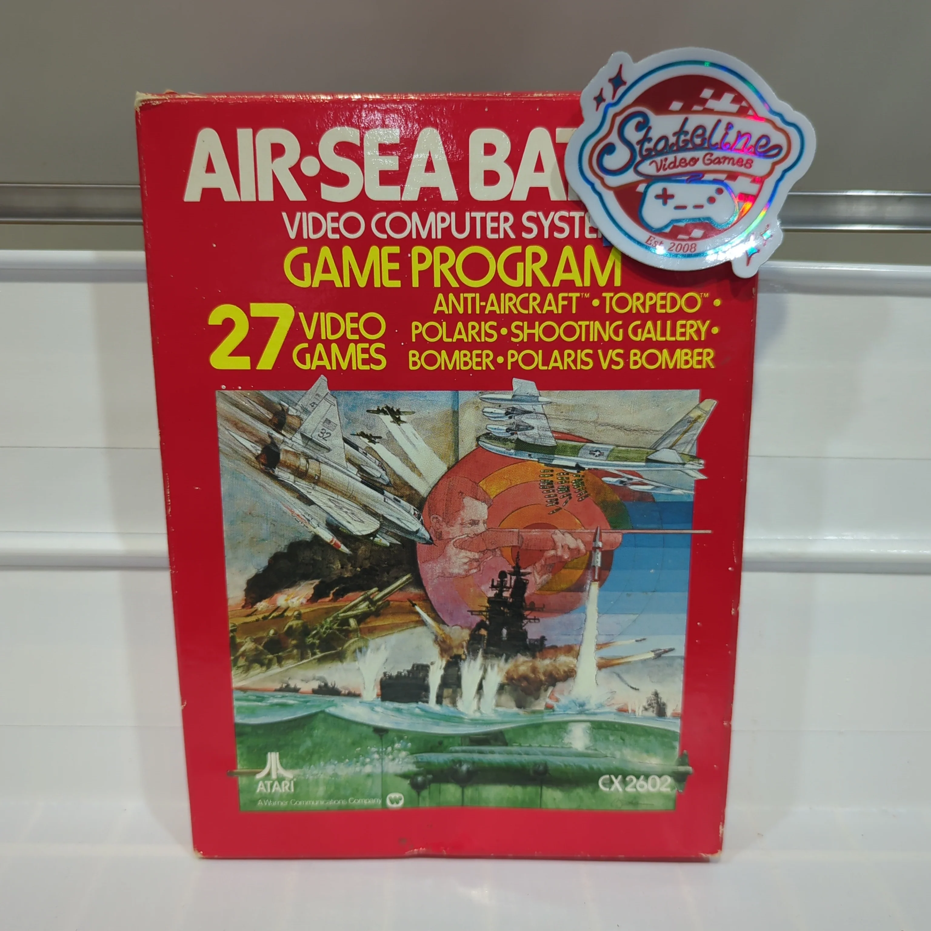 Air-Sea Battle [Text Label] - Atari 2600 - Image 2
