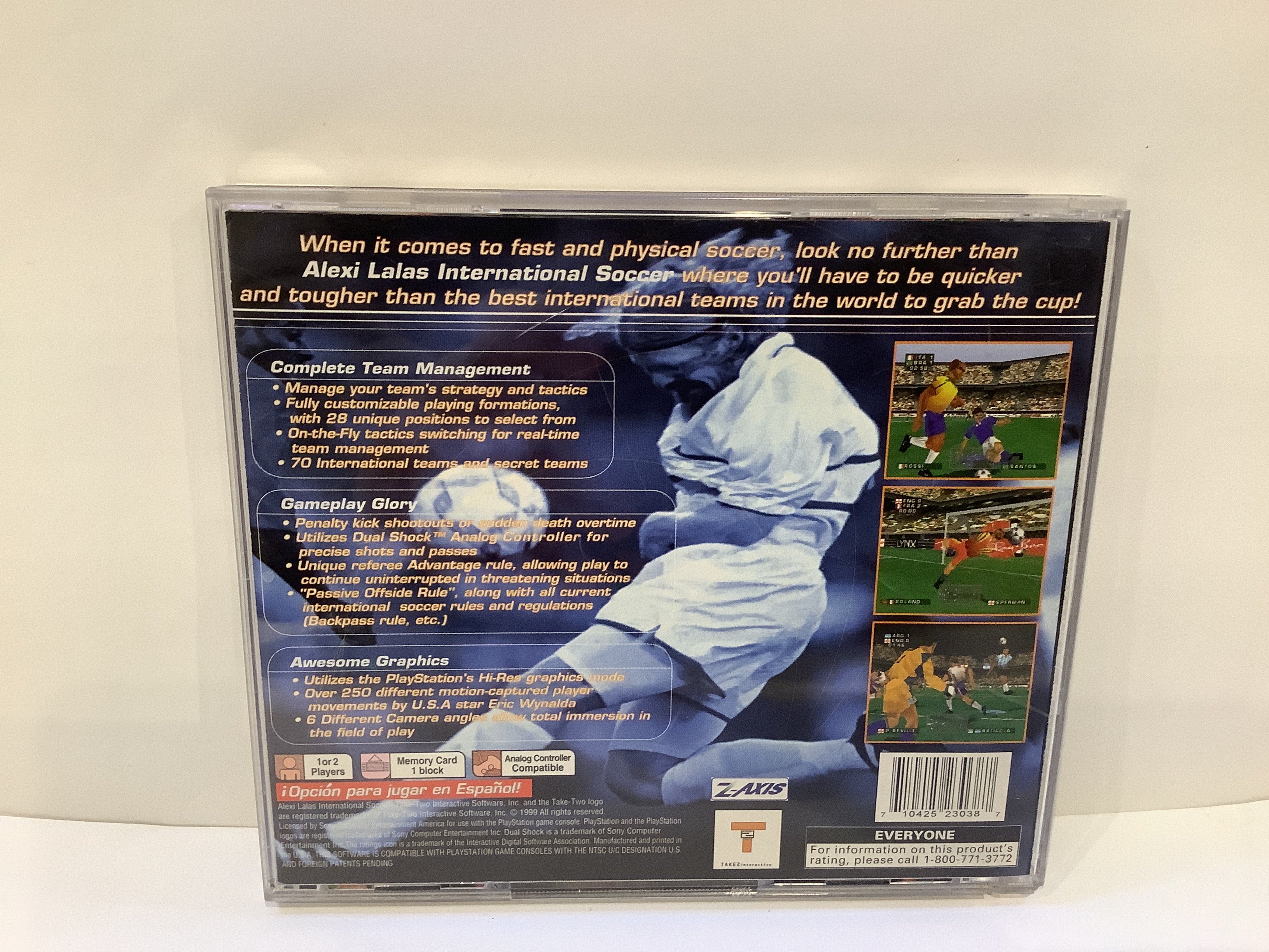 Alexi Lalas International Soccer - Playstation - Image 2