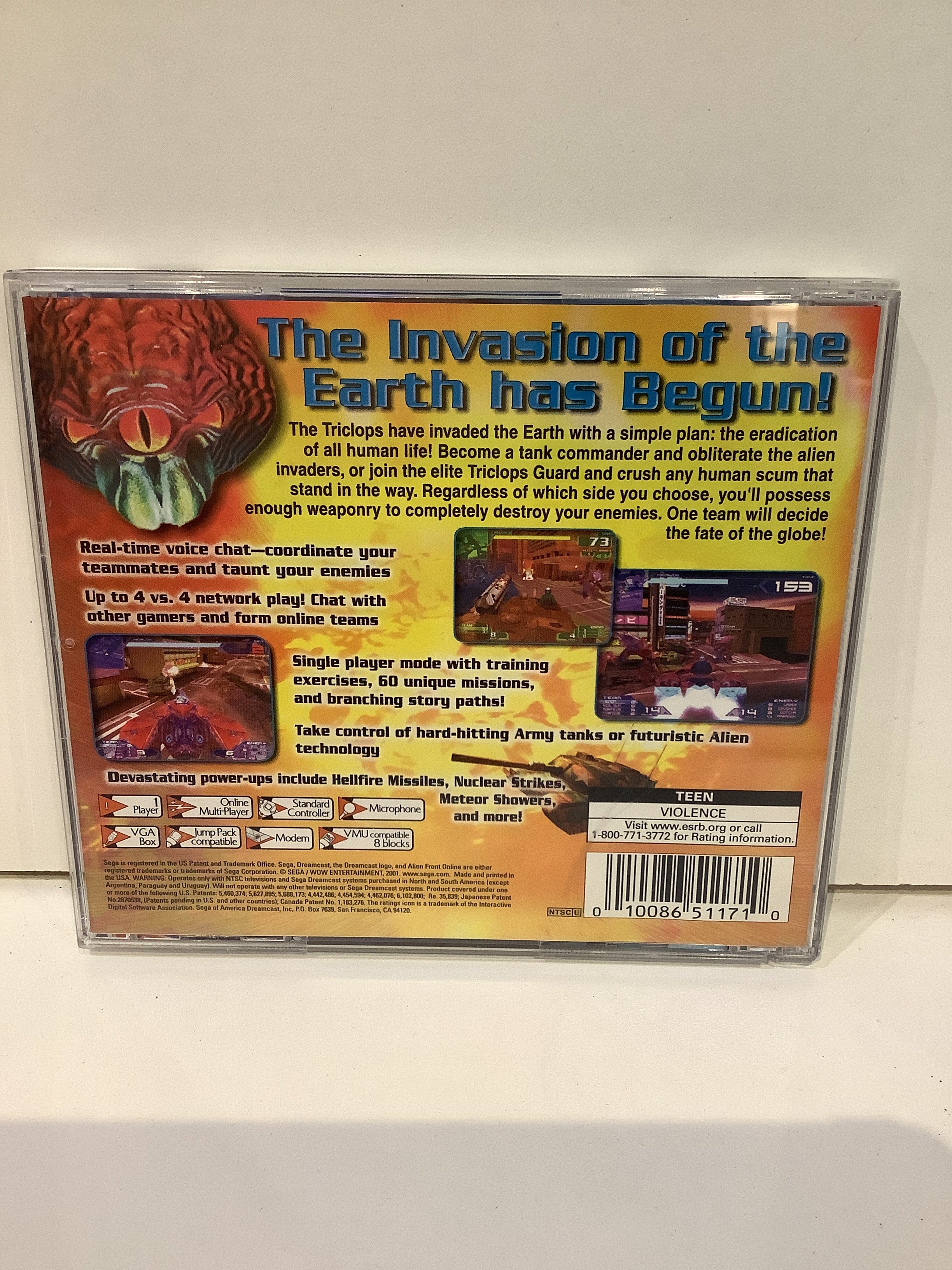 Alien Front Online - Sega Dreamcast - Image 2