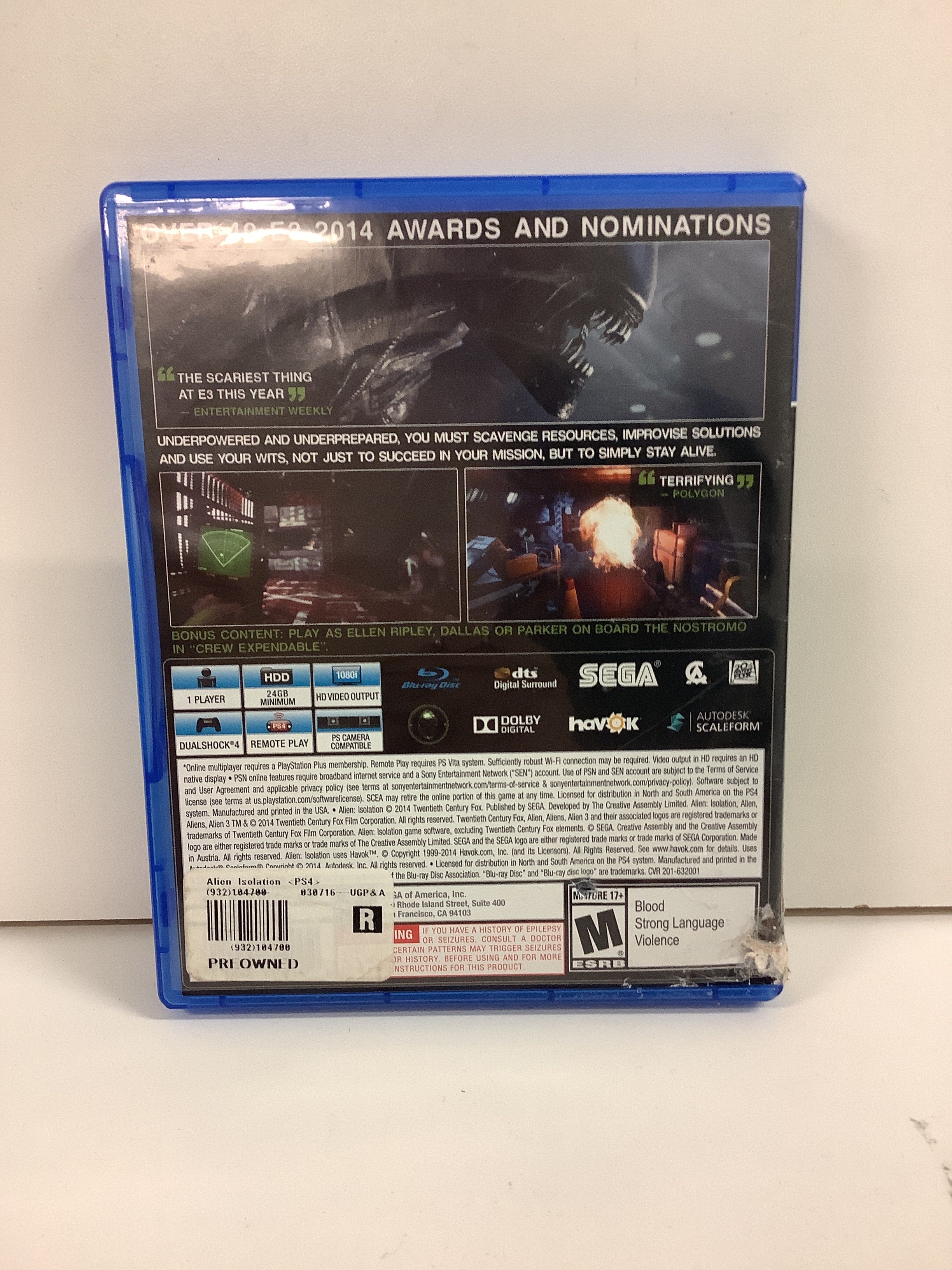 Alien: Isolation [Nostromo Edition] - Playstation 4 - Image 2