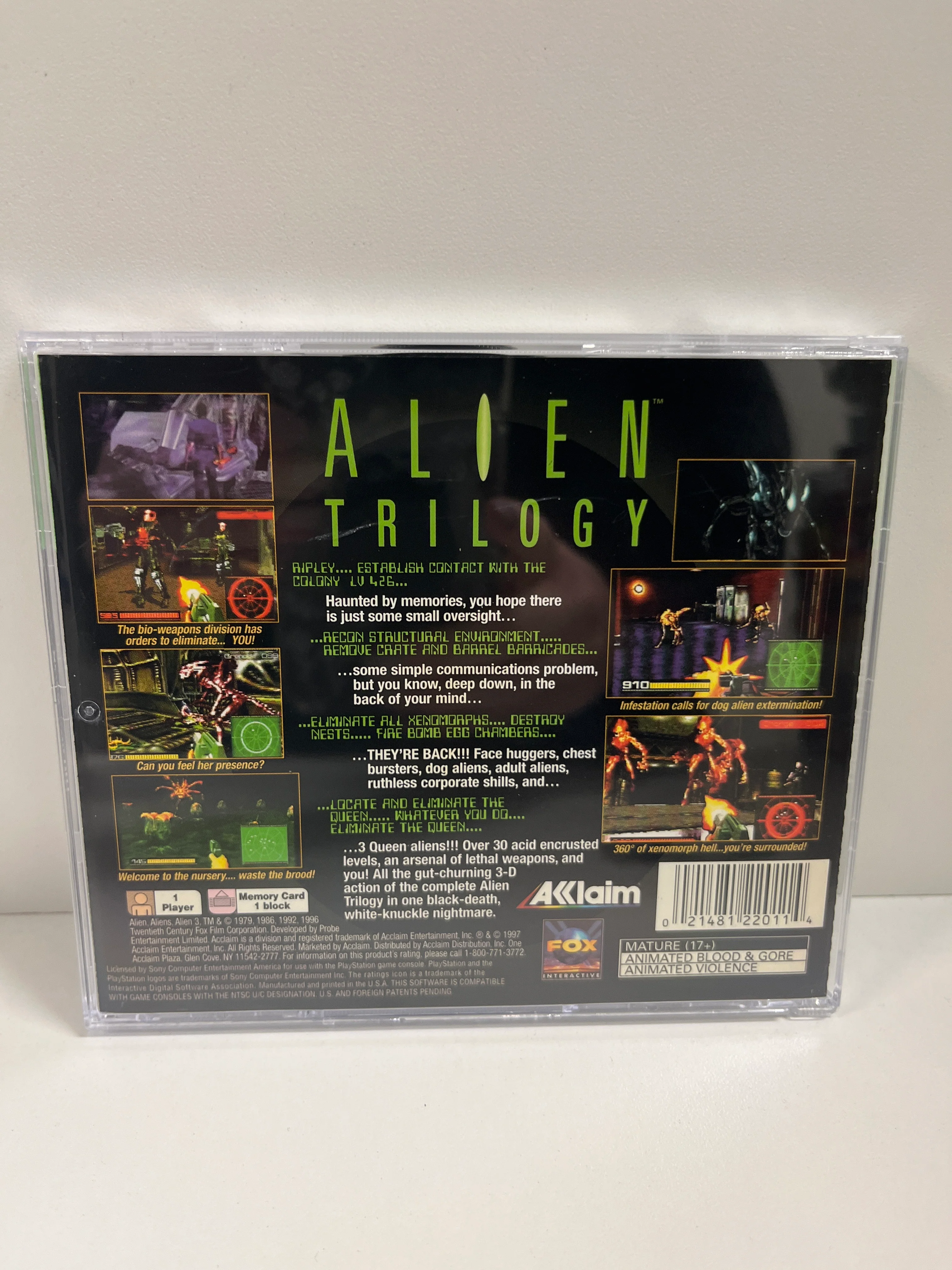 Alien Trilogy [Greatest Hits] - Playstation - Image 2