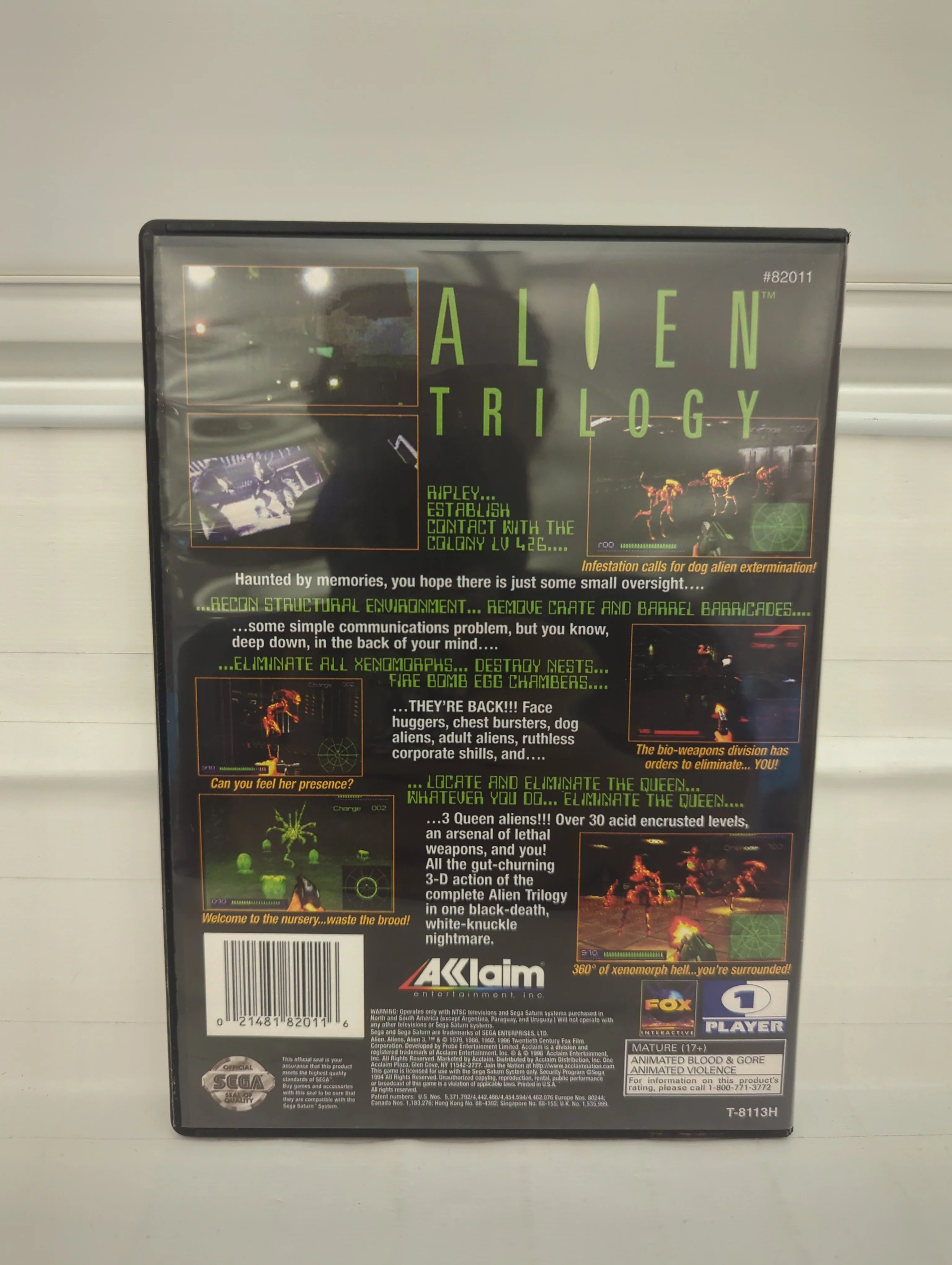 Alien Trilogy - Sega Saturn - Image 2