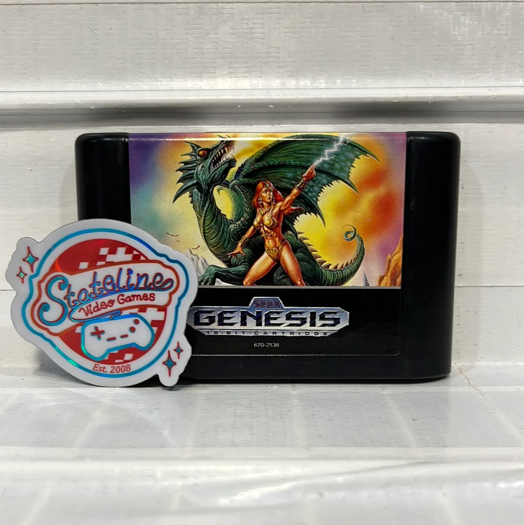Alisia Dragoon - Sega Genesis