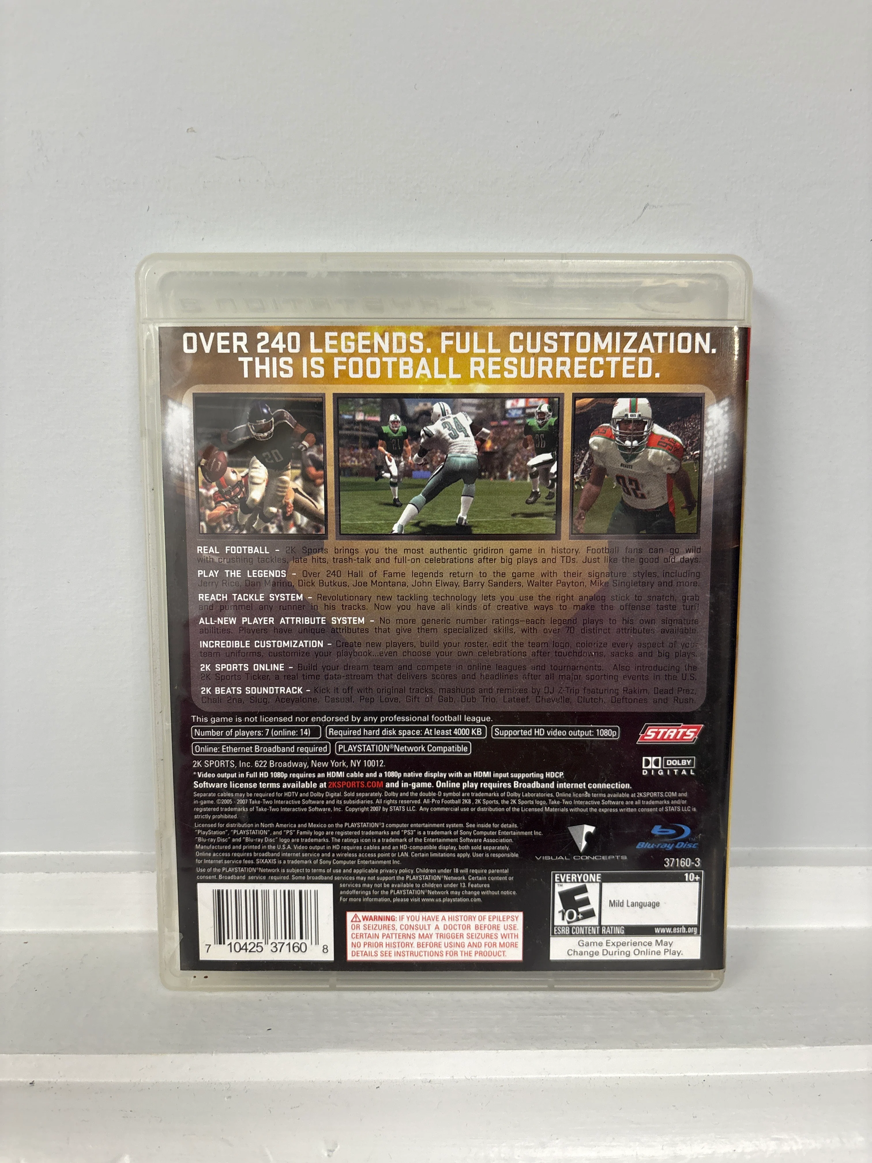 All Pro Football 2K8 - Playstation 3 - Image 4