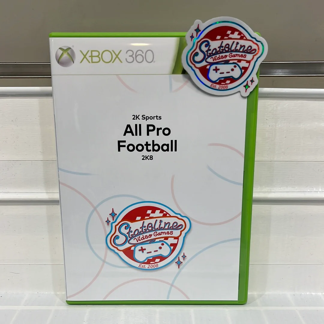 All Pro Football 2K8 - Xbox 360