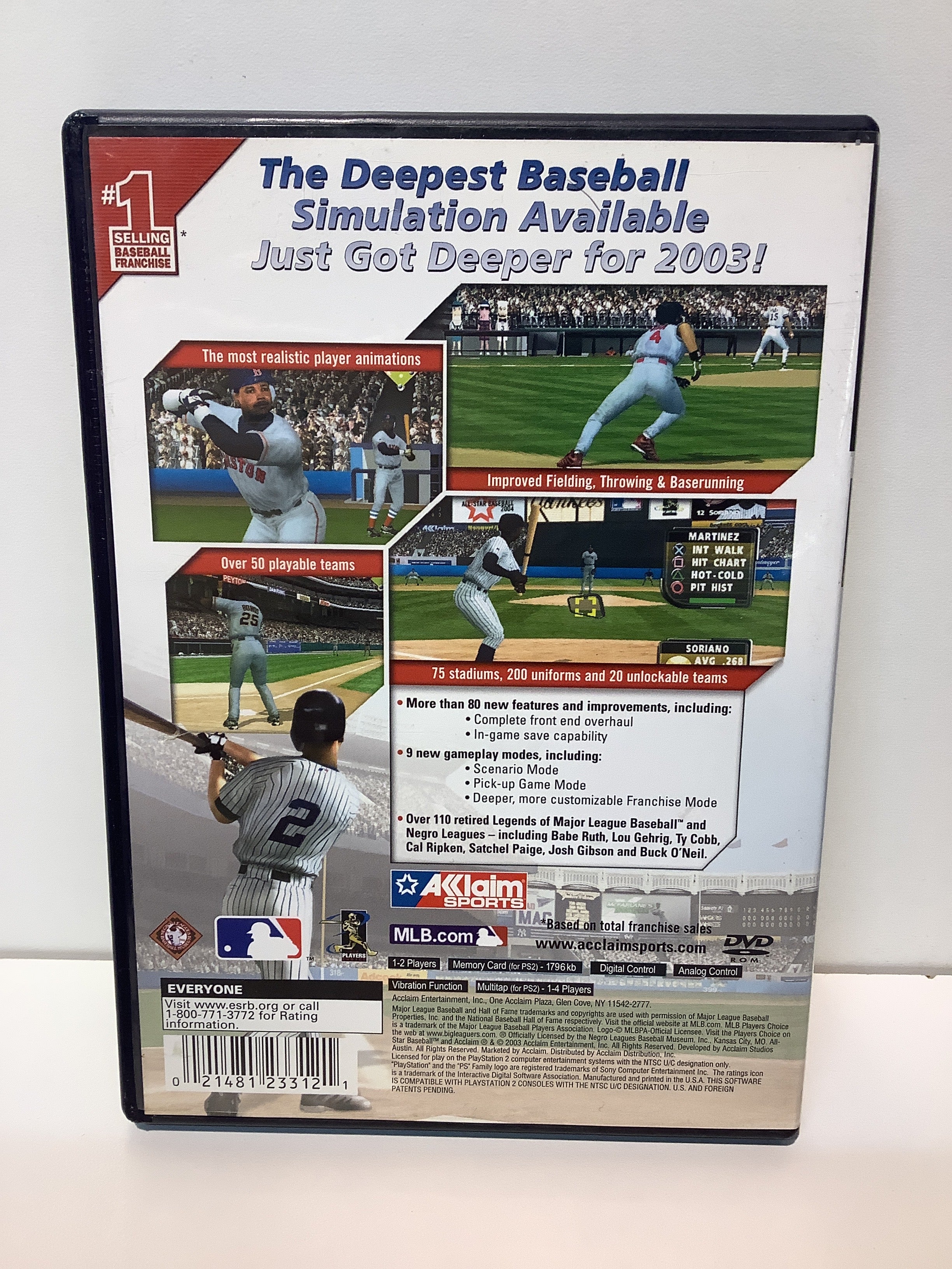 All-Star Baseball 2004 - Playstation 2 - Image 2