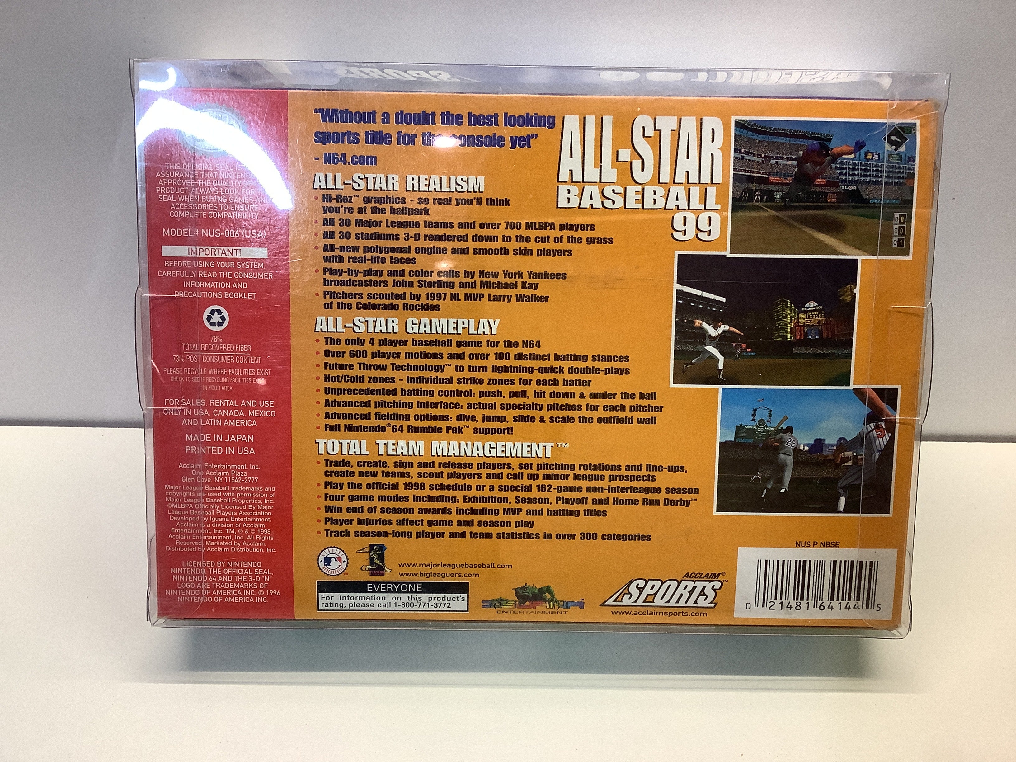 All-Star Baseball 99 - Nintendo 64 - Image 4