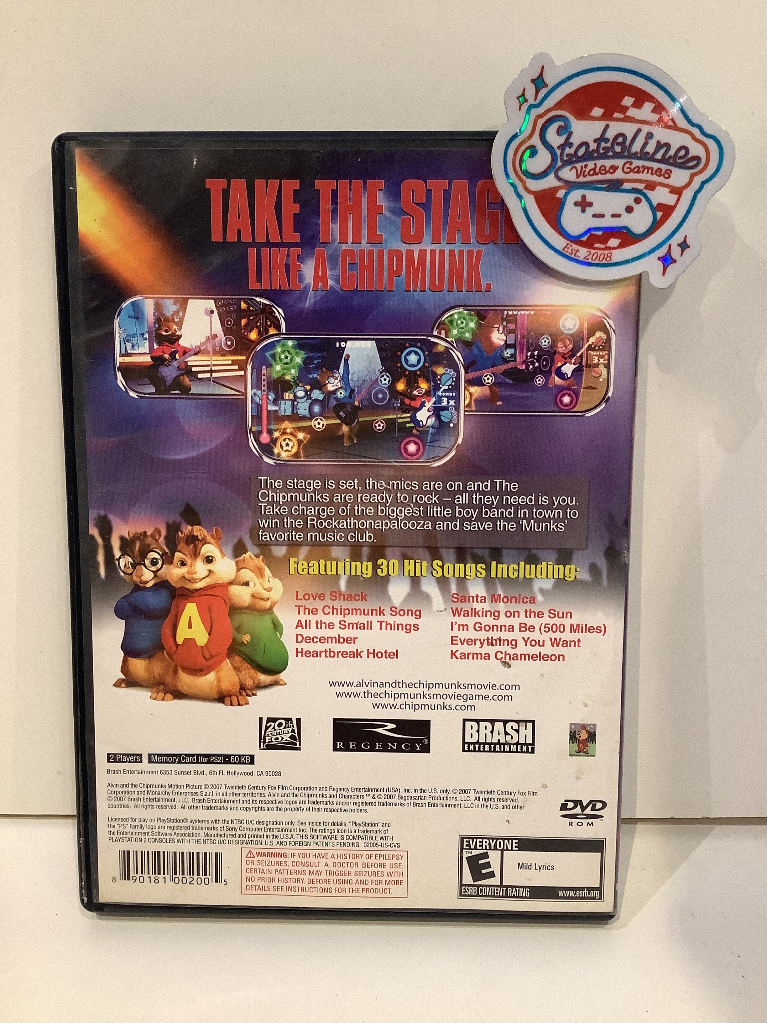 Alvin And The Chipmunks The Game - Playstation 2 - Image 2