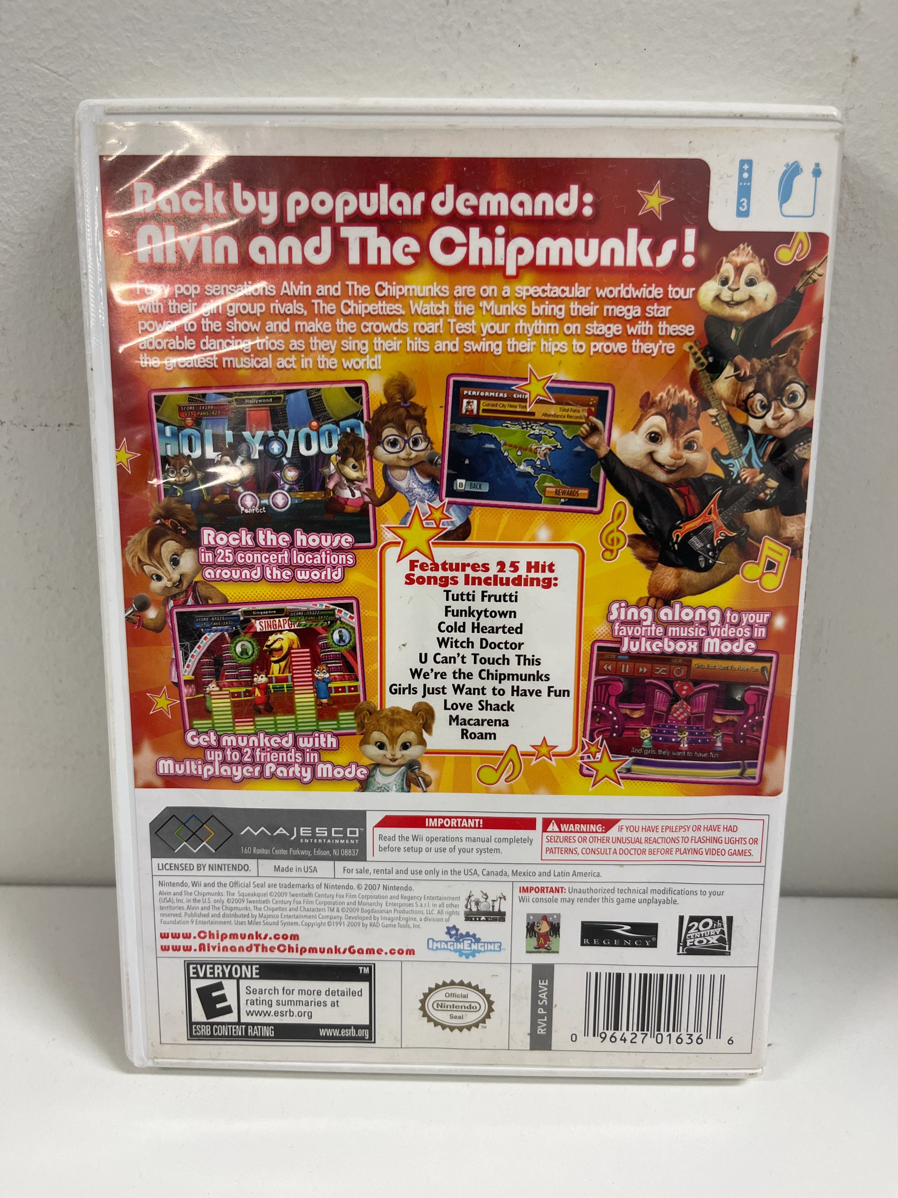 Alvin and The Chipmunks: The Squeakquel - Wii - Image 2