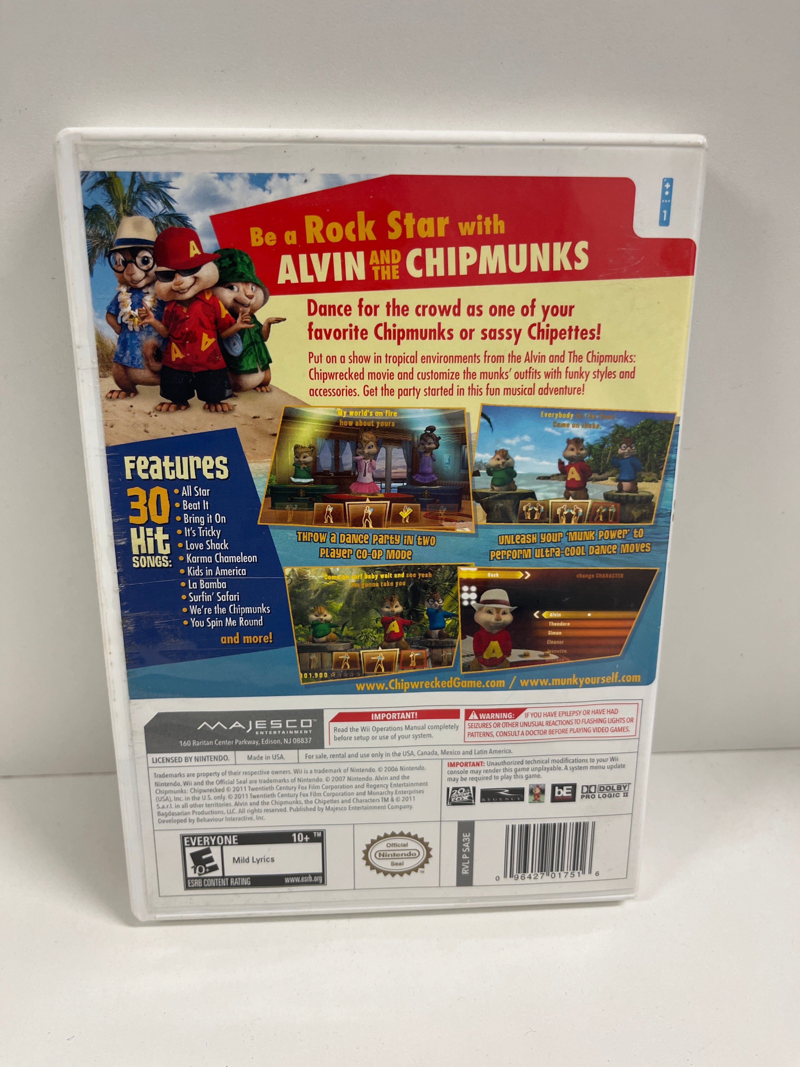 Alvin & Chipmunks: Chipwrecked - Wii - Image 2