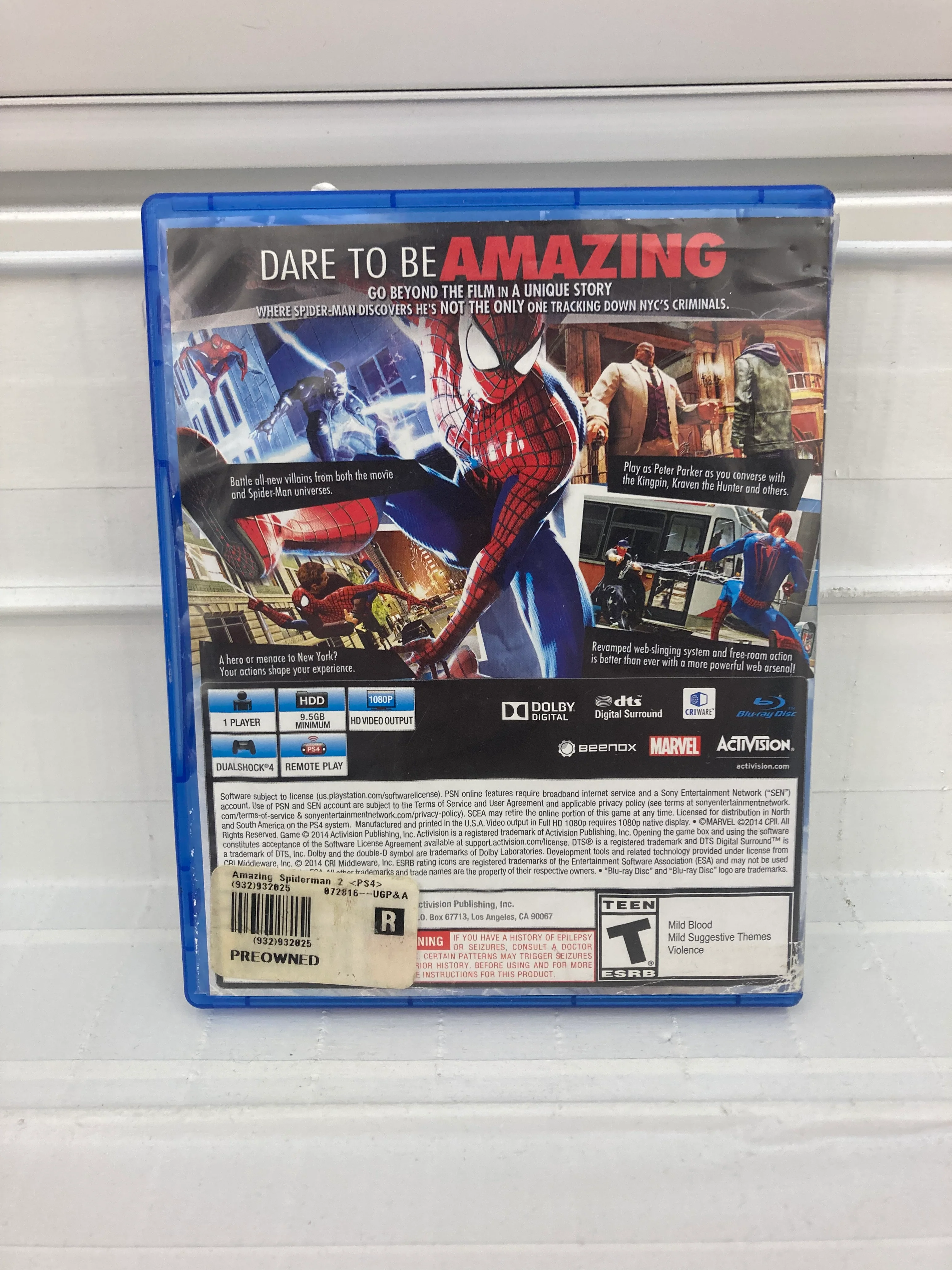 Amazing Spiderman 2 - Playstation 4 - Image 2