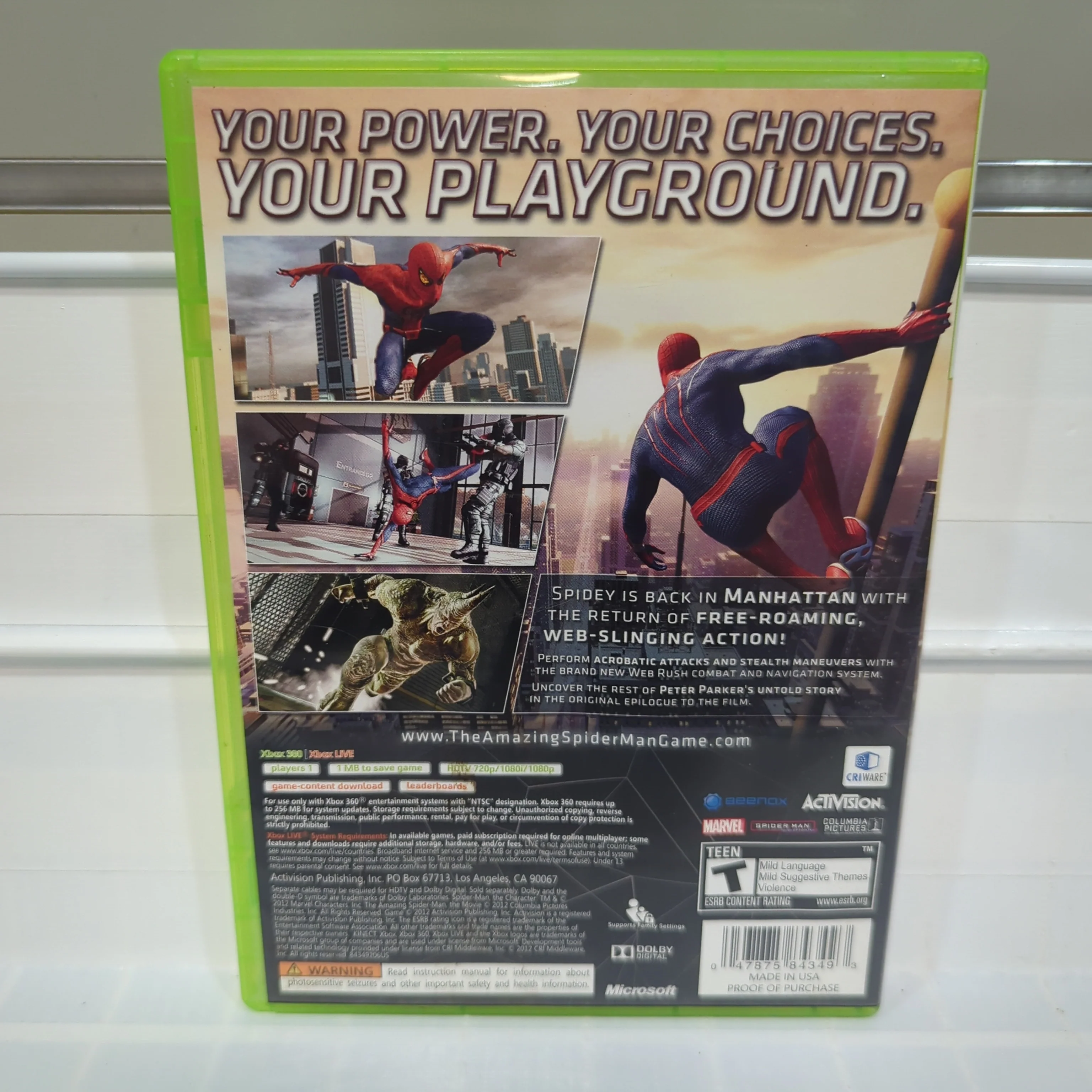Amazing Spiderman - Xbox 360 - Image 2