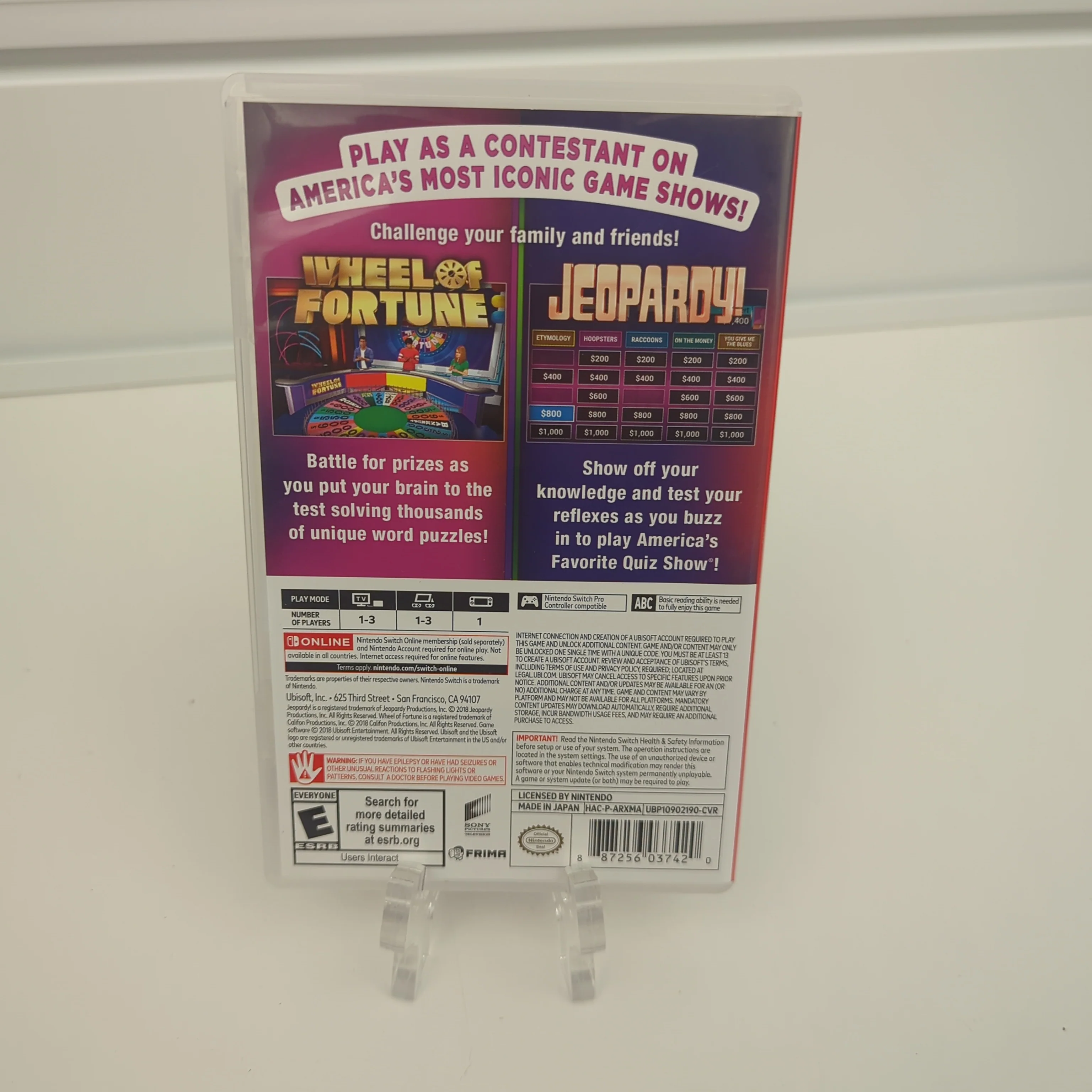 America's Greatest Game Shows: Wheel of Fortune & Jeopardy - Nintendo Switch - Image 2