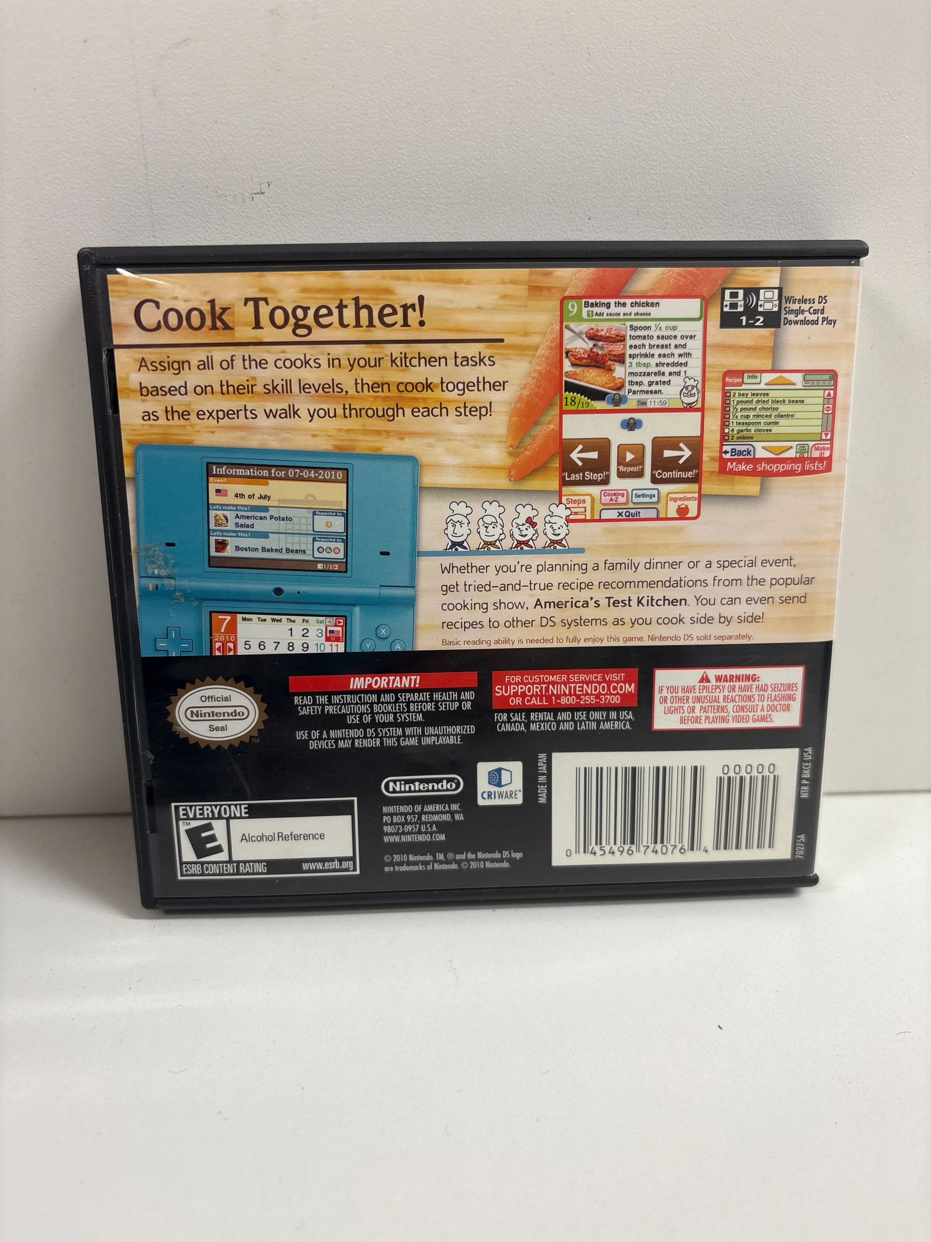 America's Test Kitchen: Let's Get Cooking - Nintendo DS - Image 2
