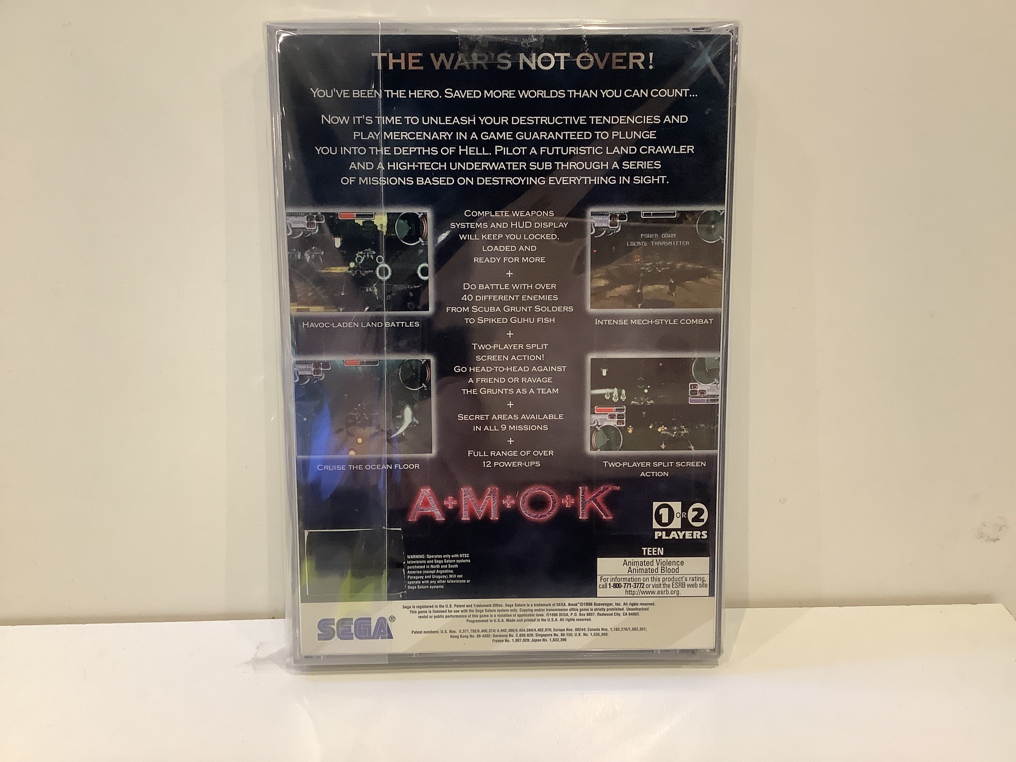 Amok - Sega Saturn - Image 2