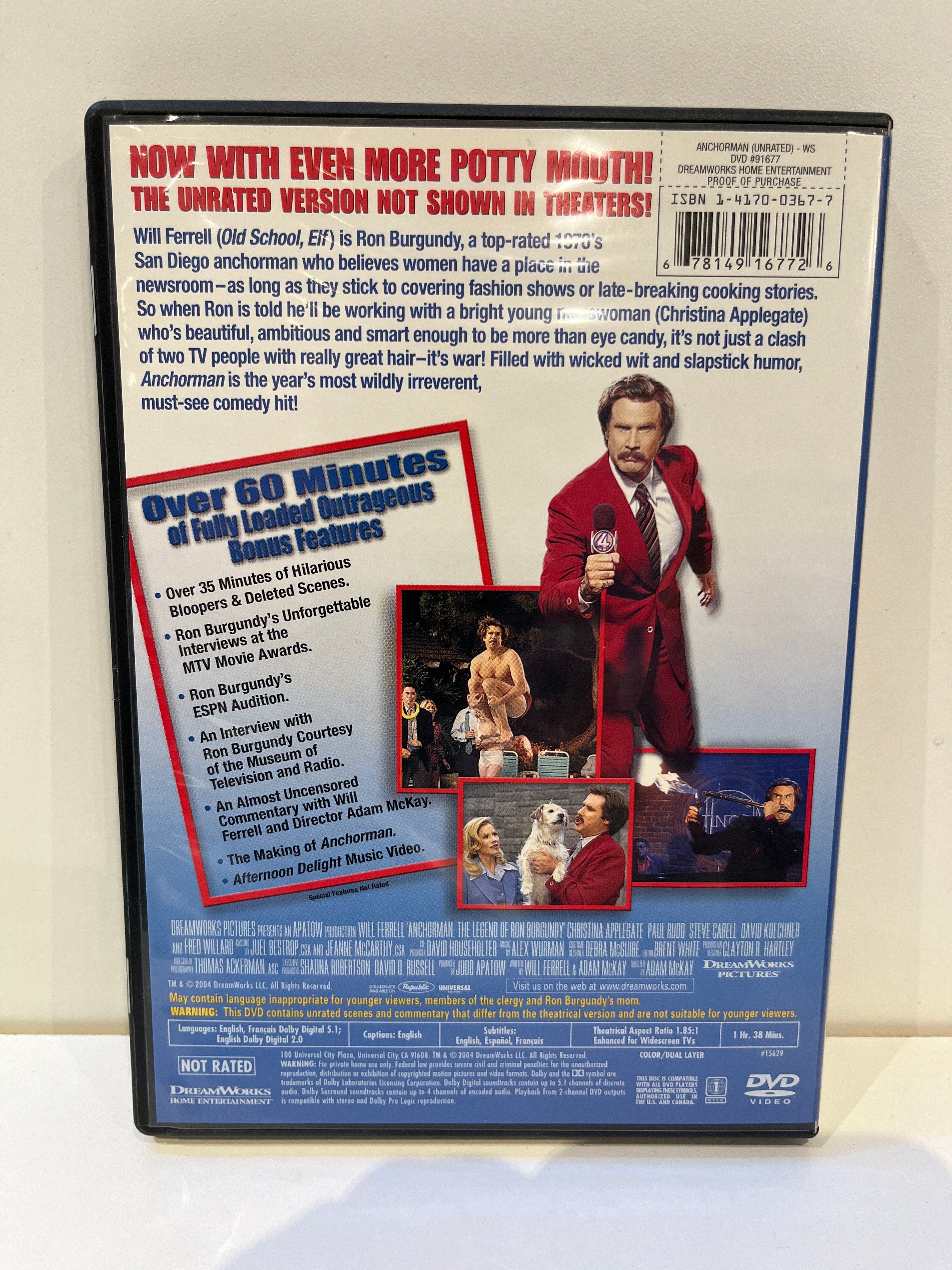 Anchorman - DVD - Image 2