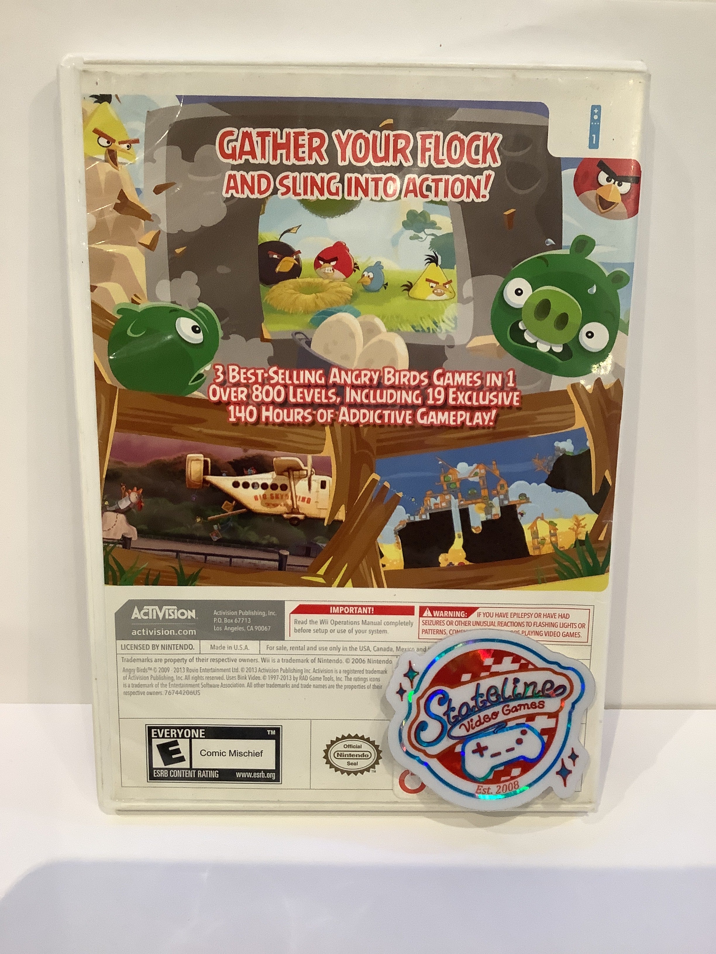 Angry Birds Trilogy - Wii - Image 2