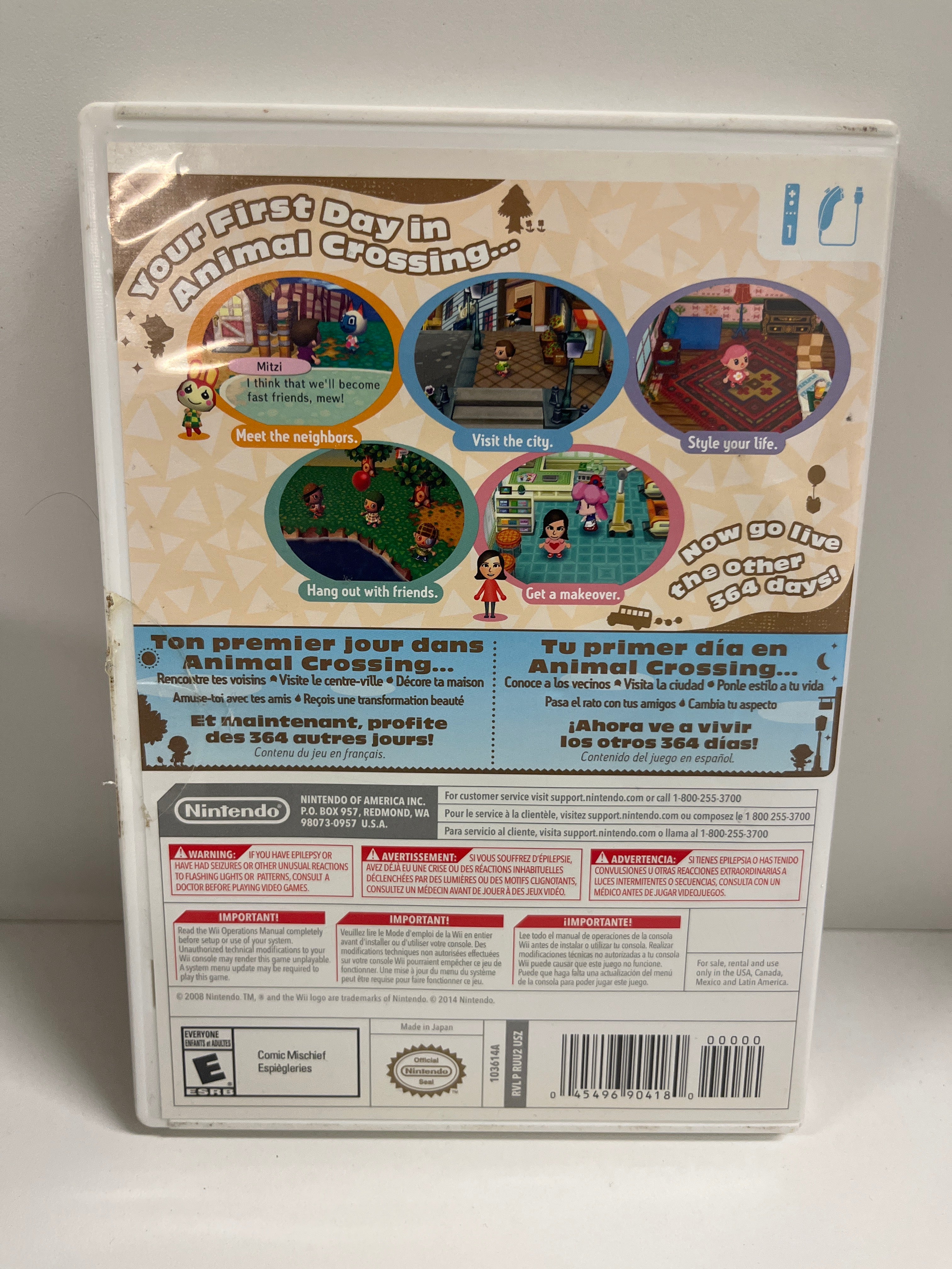 Animal Crossing City Folk [Nintendo Selects] - Wii - Image 2