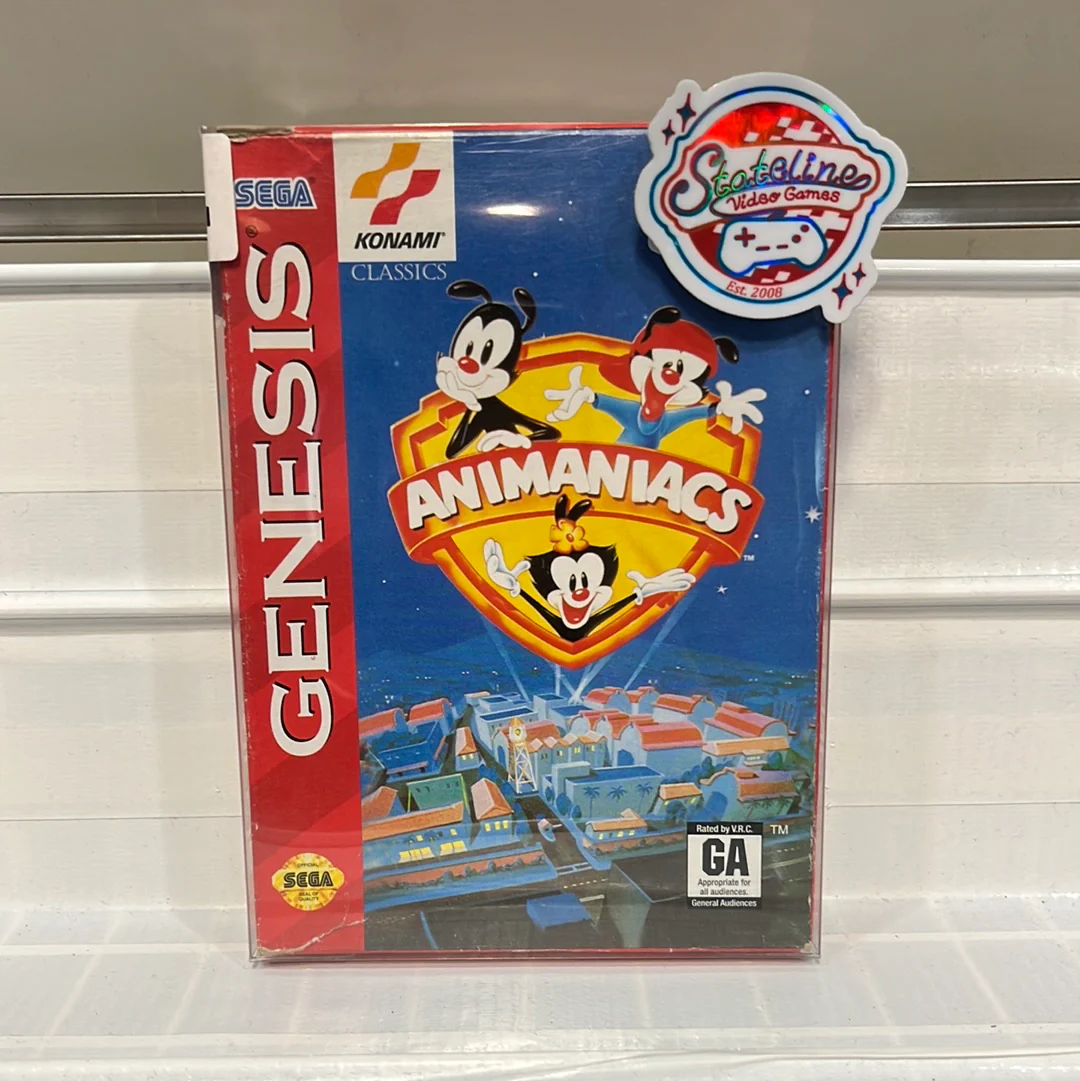 Animaniacs [Cardboard Box] - Sega Genesis
