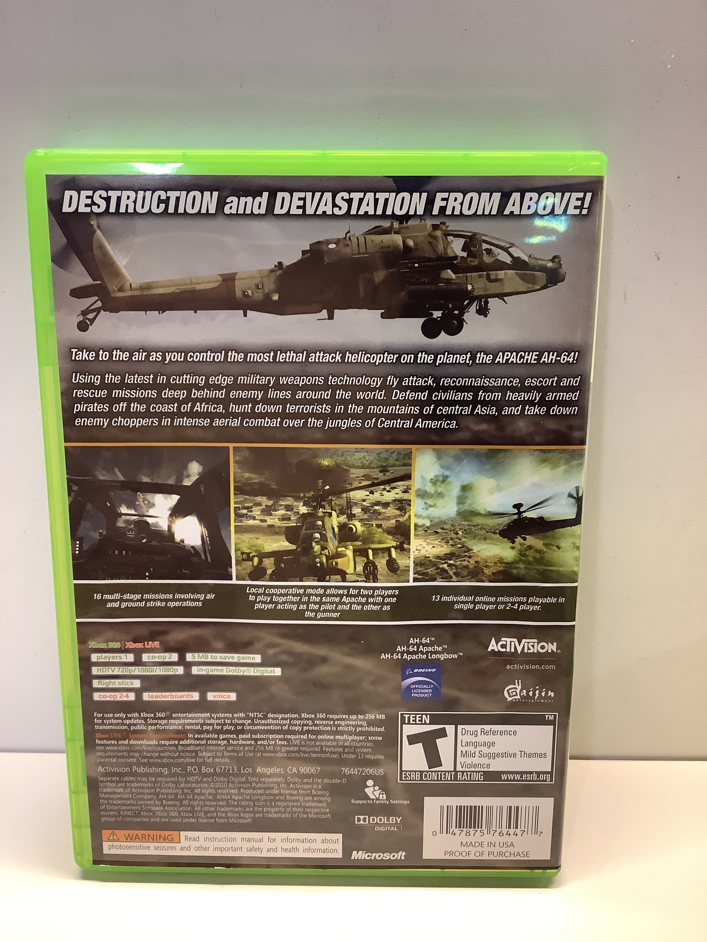 Apache: Air Assault - Xbox 360 - Image 2