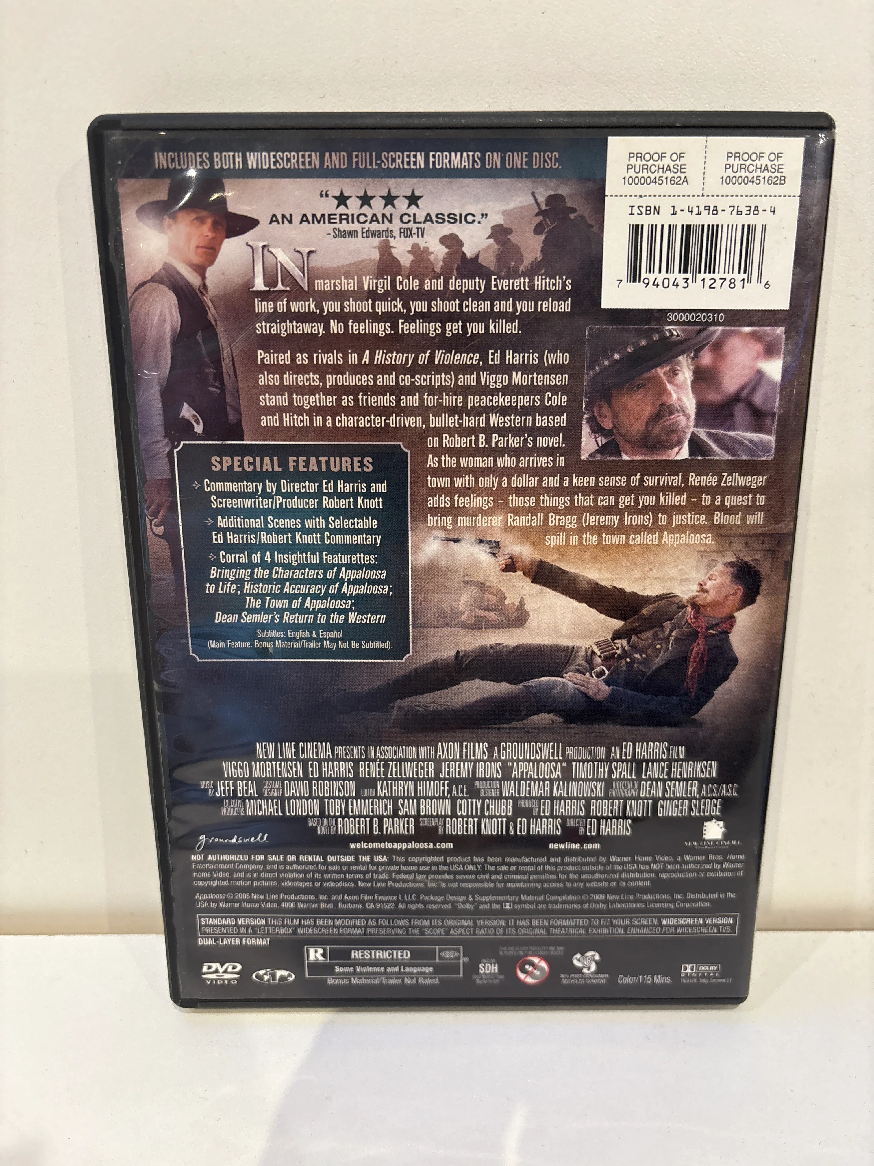 Appaloosa - DVD - Image 2