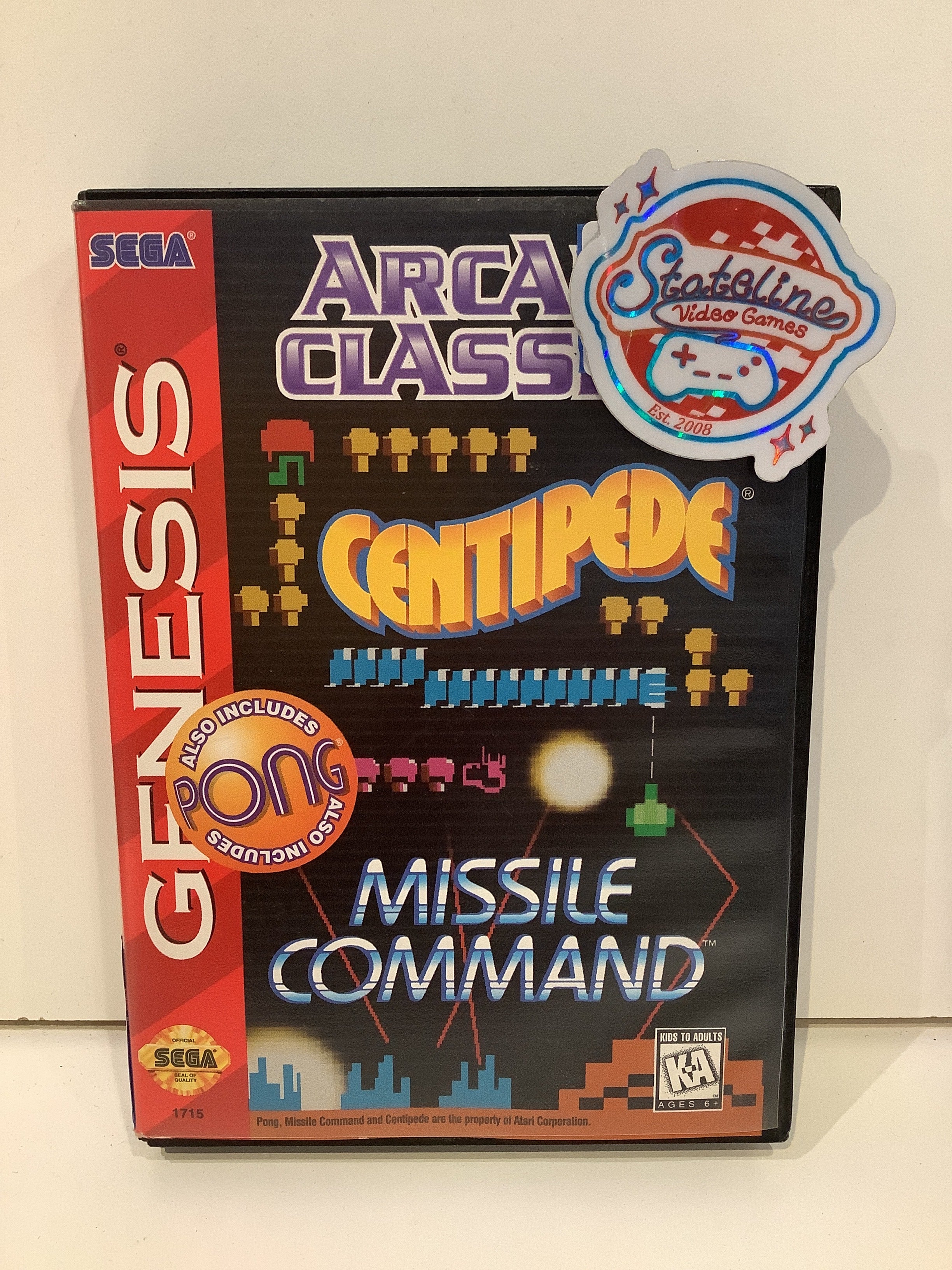 Arcade Classics - Sega Genesis - Image 2