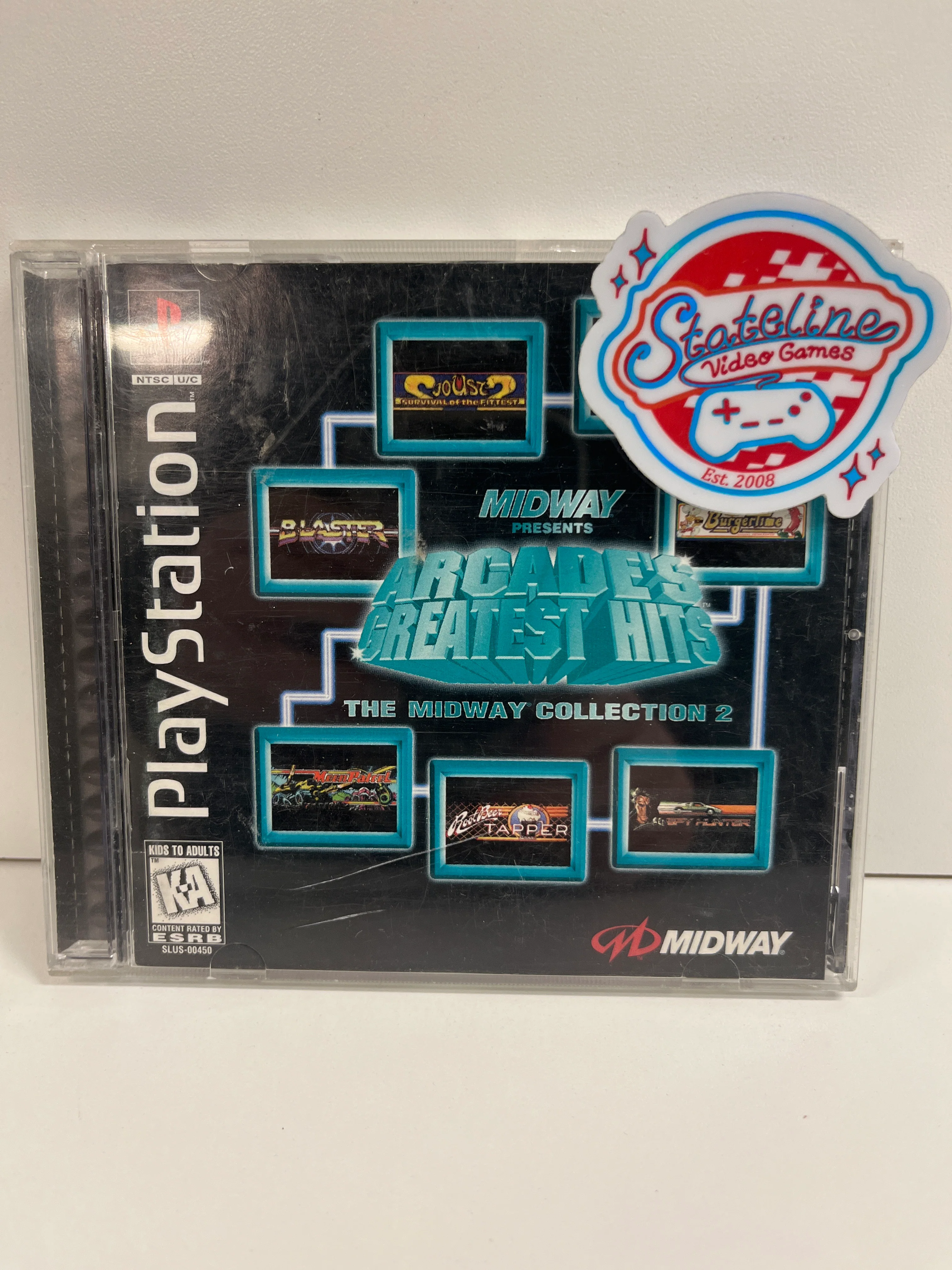 Arcade's Greatest Hits Midway Collection 2 - Playstation