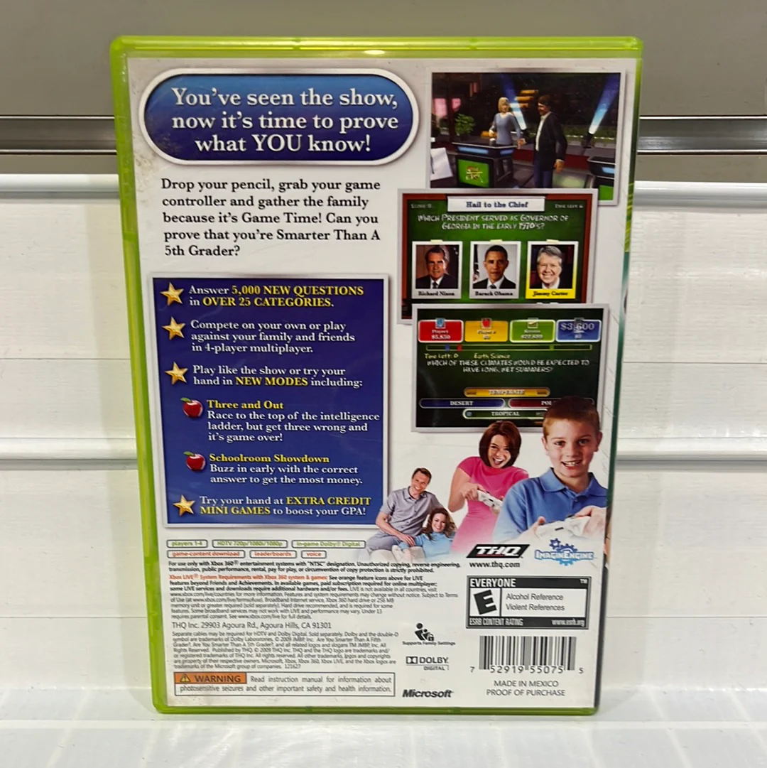 Are You Smarter Than A 5th Grader? Game Time - Xbox 360 - Image 2